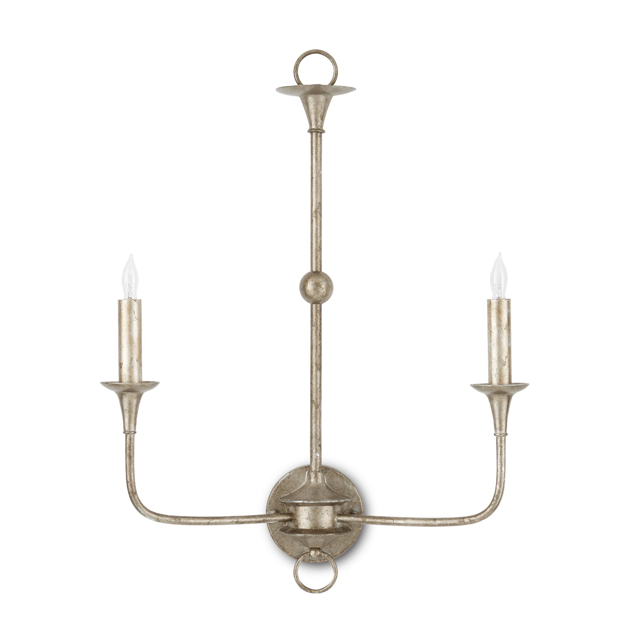 Nottaway Bronze Double-Light Wall Sconce - Pyrite Bronze