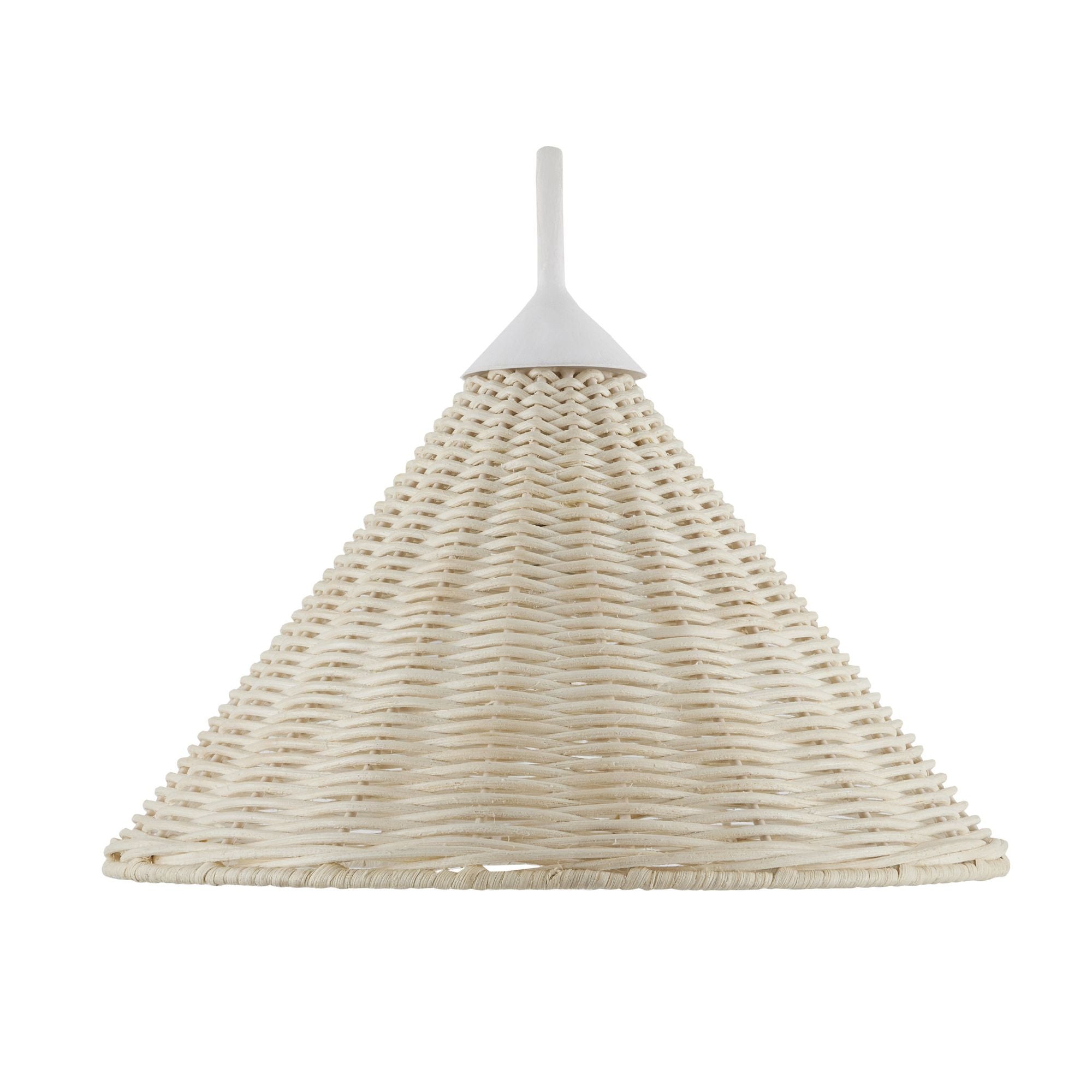 Basket White Swing-Arm Wall Sconce - White/Bleached Natural