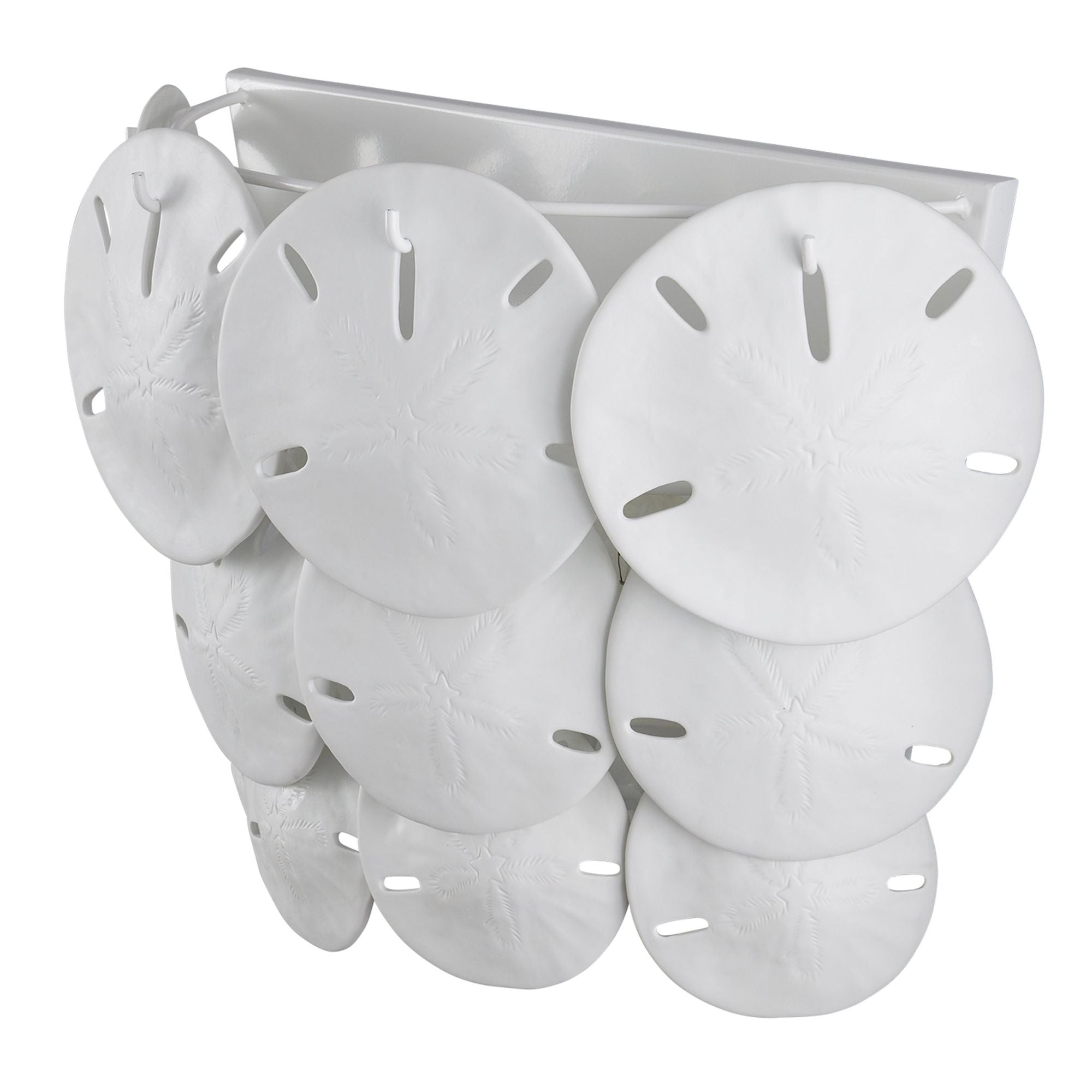 Tulum White Wall Sconce - Sugar White/White