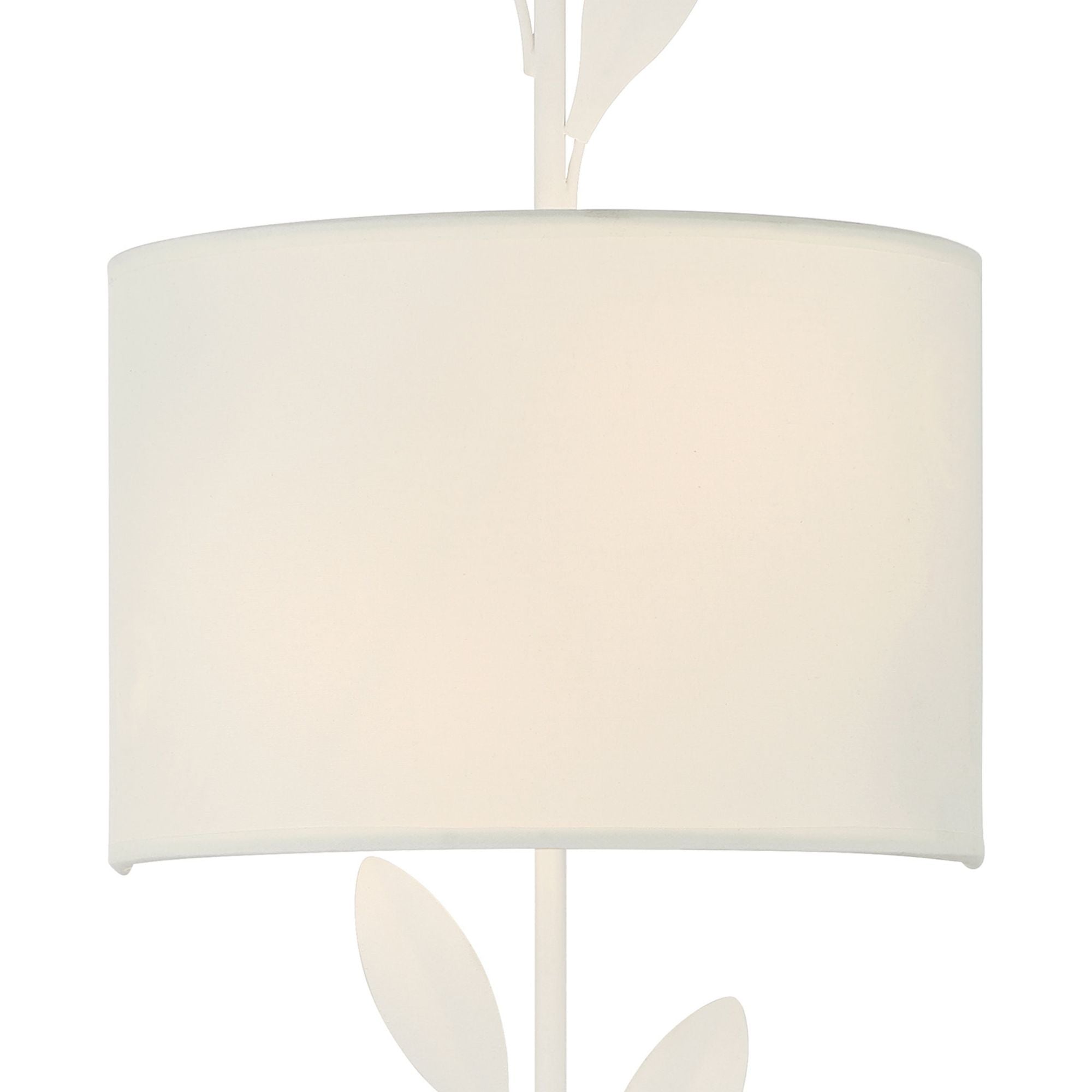 Broche 8.5'' Matte White Sconce White 8.5"W x 24"H x 4.5"D