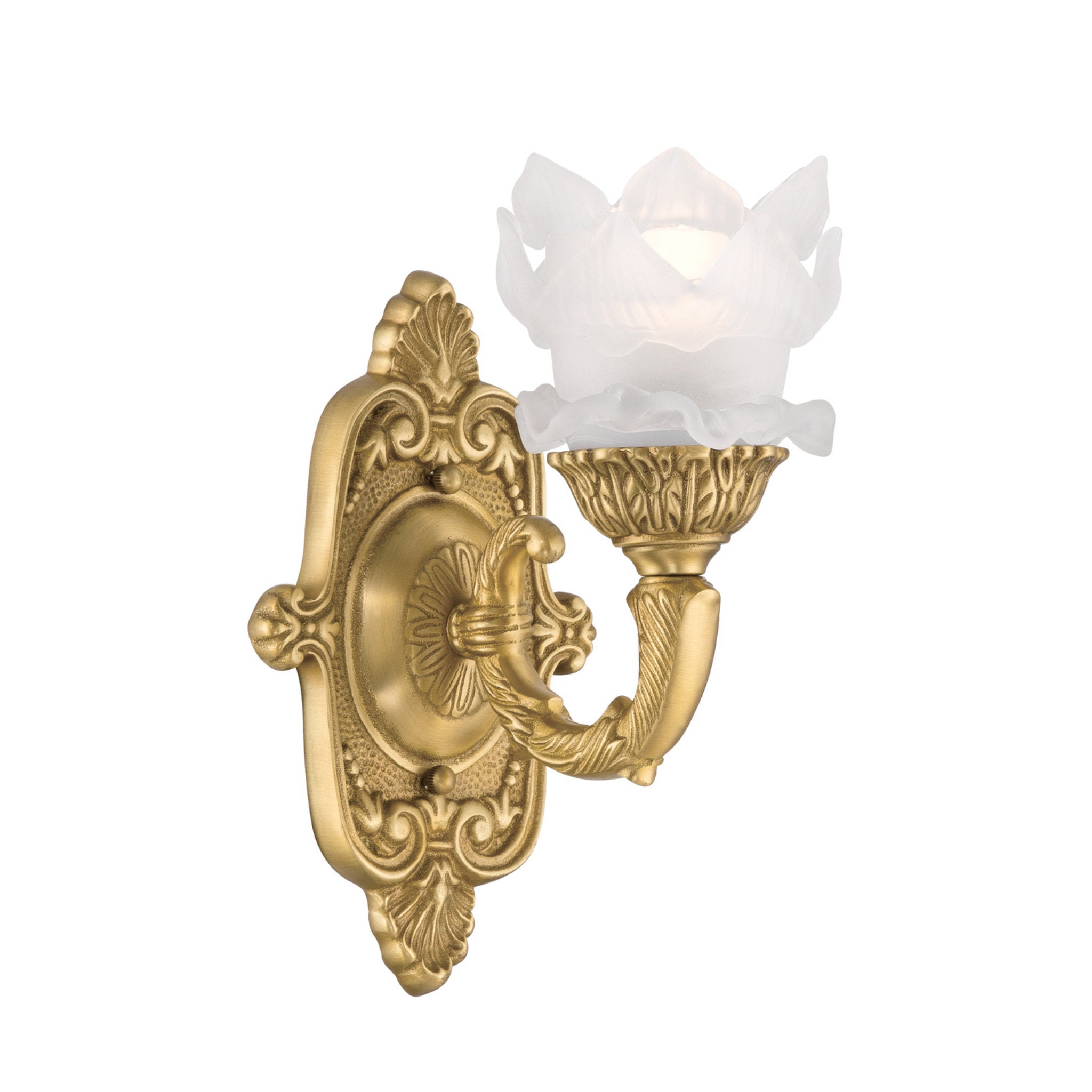 Mayfield 5.25'' Aged Brass Sconce Gold 5.25"W x 9.75"H x 6.5"D