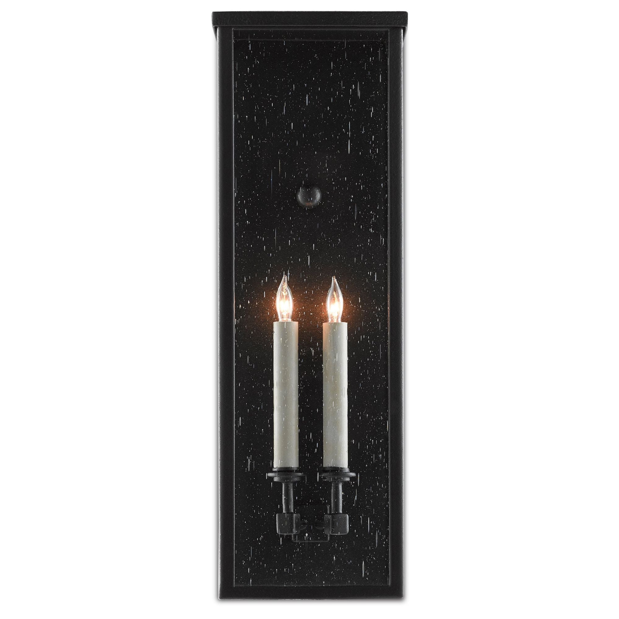 Tanzy Medium Outdoor Wall Sconce - Midnight