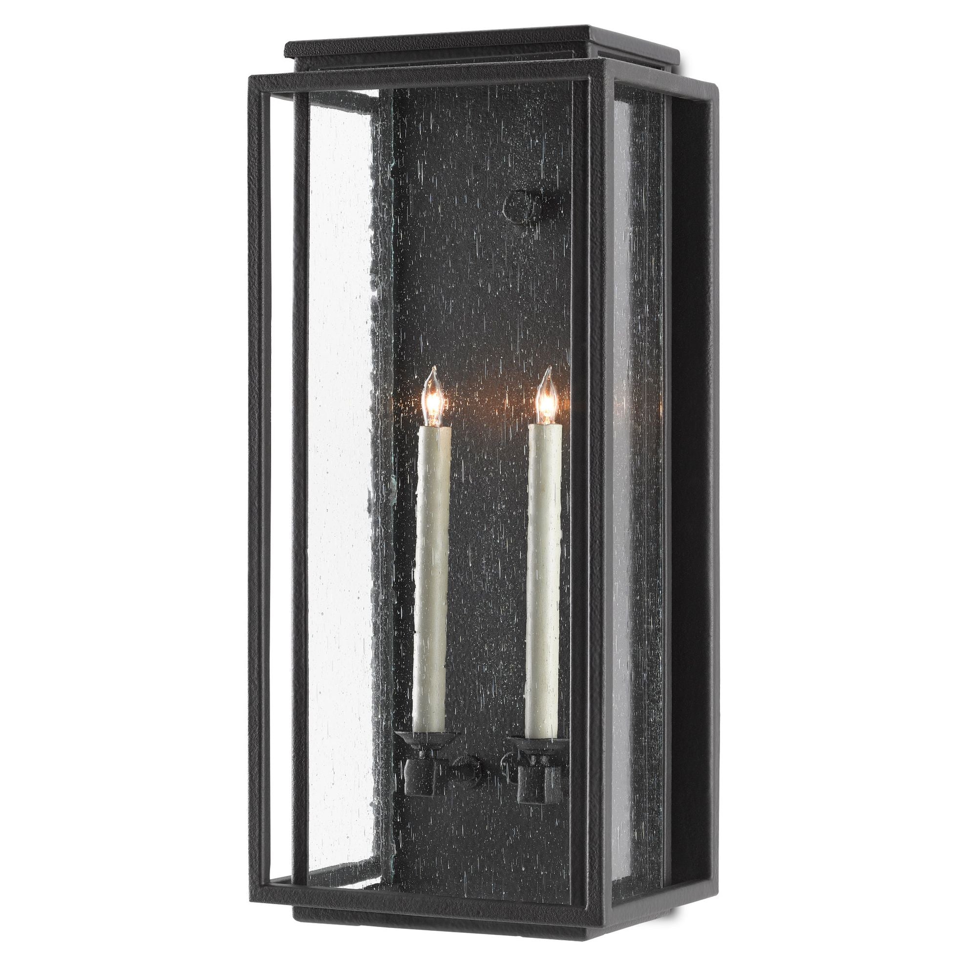 Wright Medium Outdoor Wall Sconce - Midnight