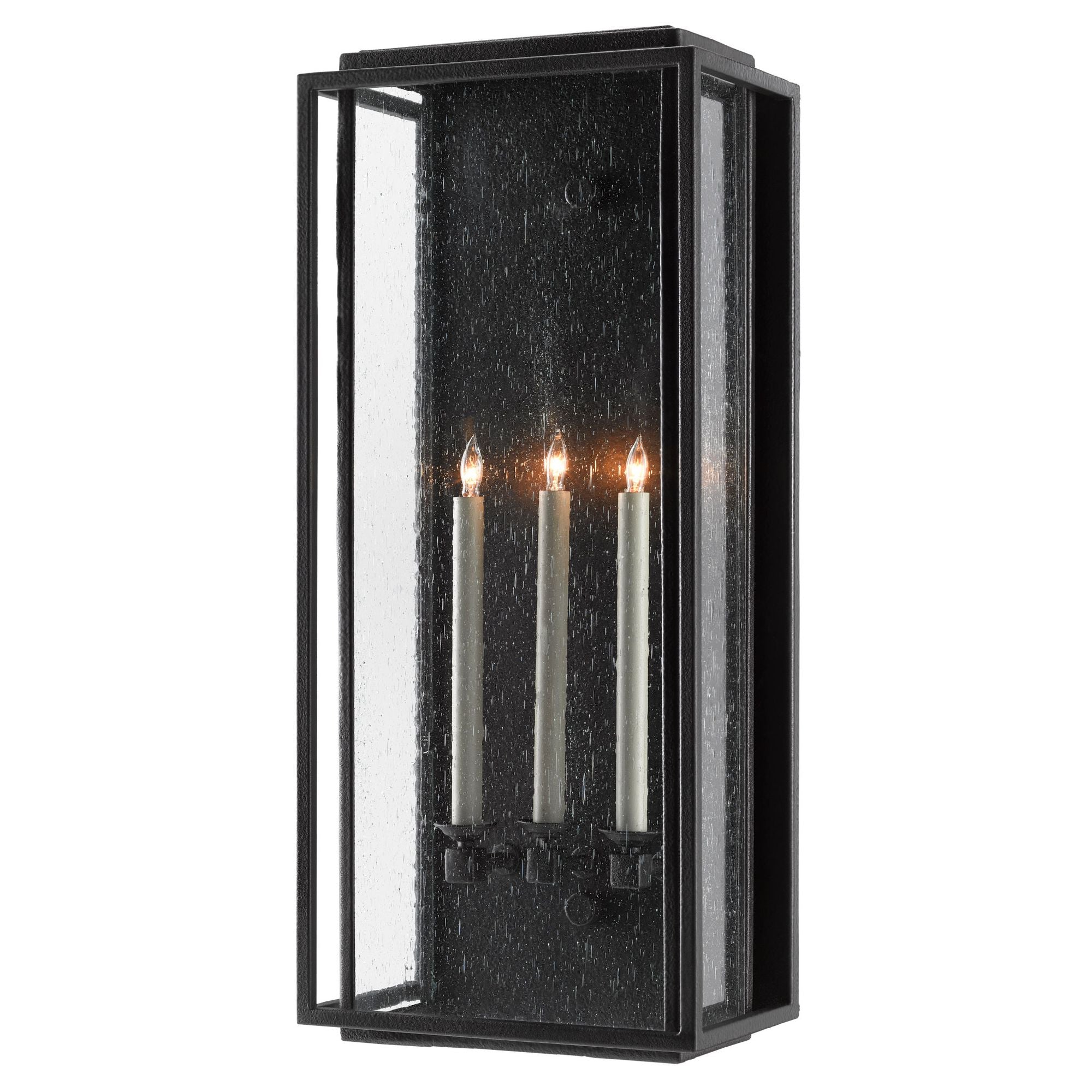 Wright Large Outdoor Wall Sconce - Midnight
