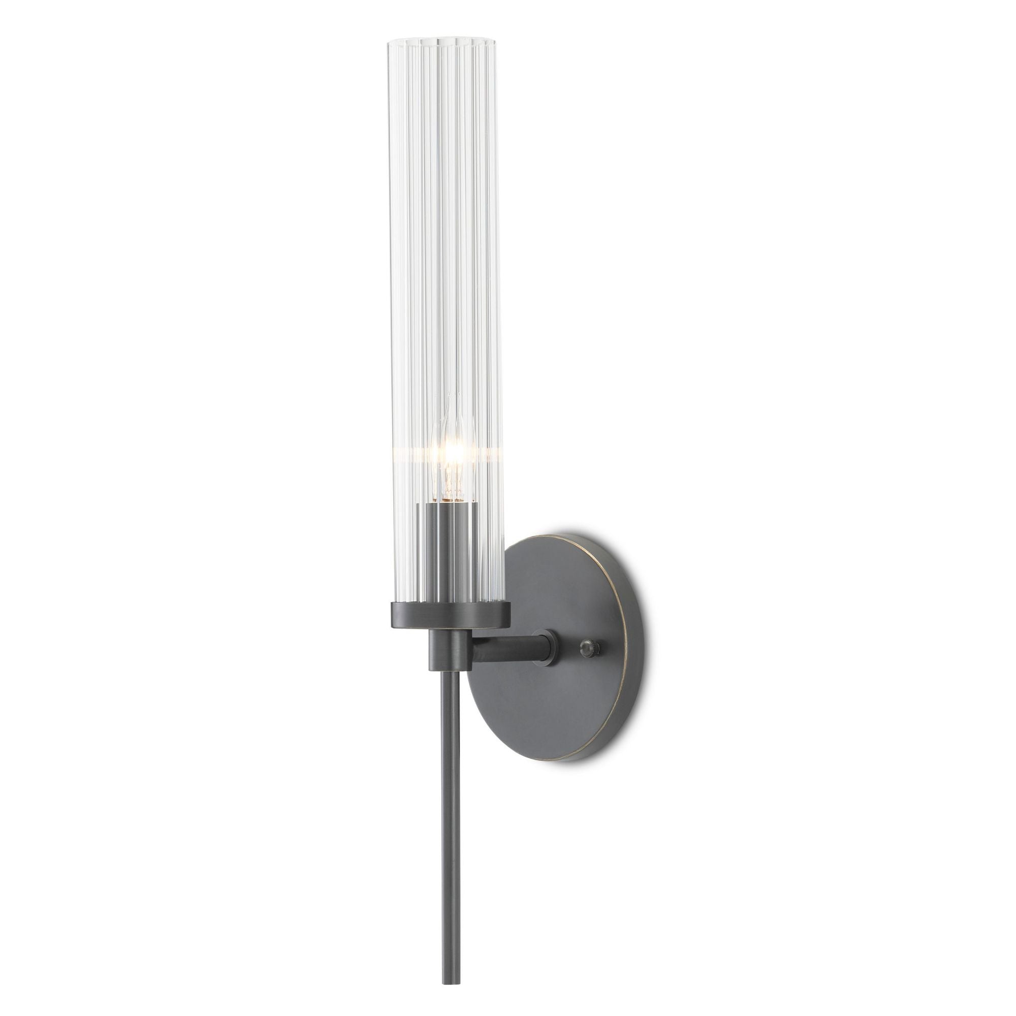 Bellings Bronze Wall Sconce - Oil Rubbed Bronze/Clear