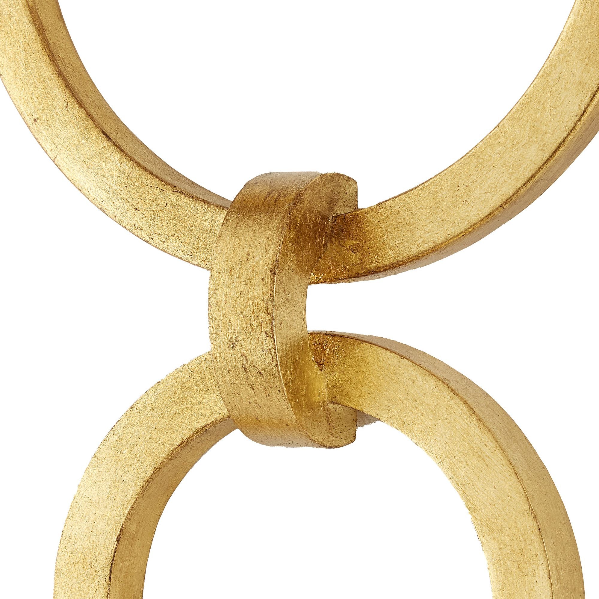 Bolebrook White Wall Sconce, White Shade - Gesso White/Contemporary Gold Leaf