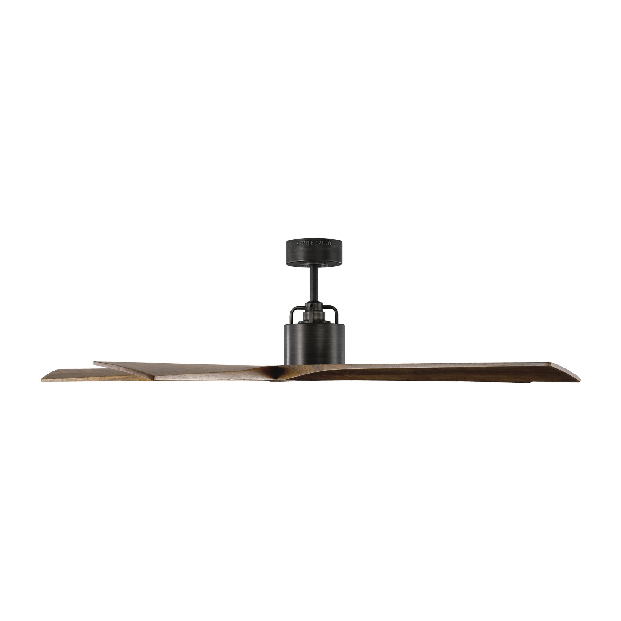 Sean Lavin Aspen 56" Ceiling Fan in Aged Pewter w/ Dark Walnut Blade D:56'' H:13 3/32''