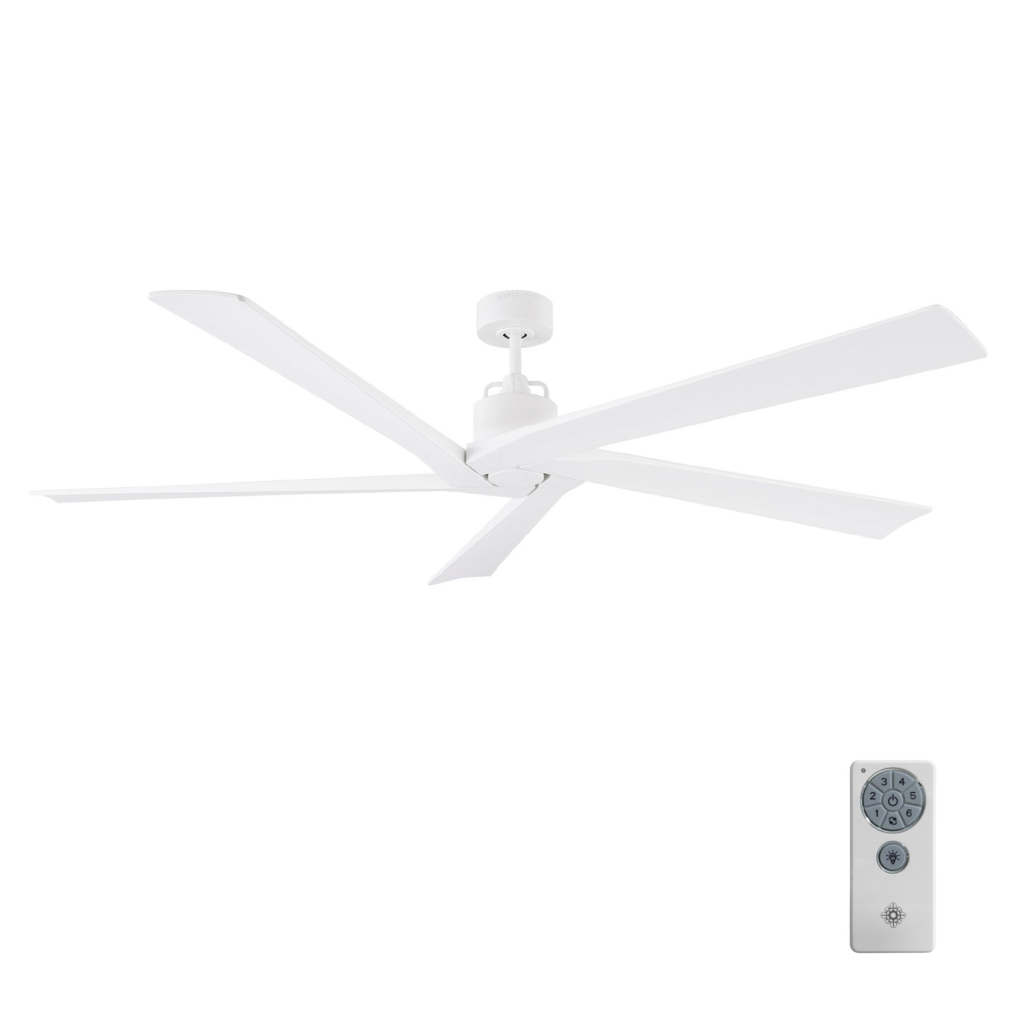 Sean Lavin Aspen 70" Ceiling Fan in Matte White w/ Matte White Blade D:70'' H:13 3/32''