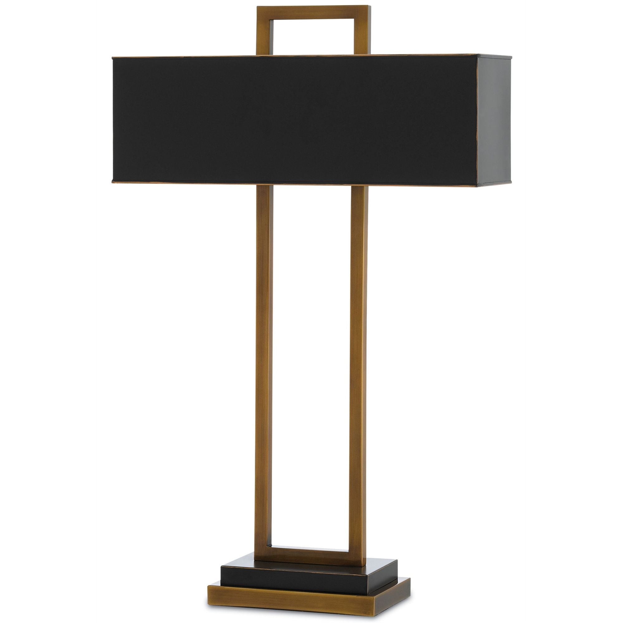 Otto Brass Table Lamp - Antique Brass/Oil Rubbed Bronze