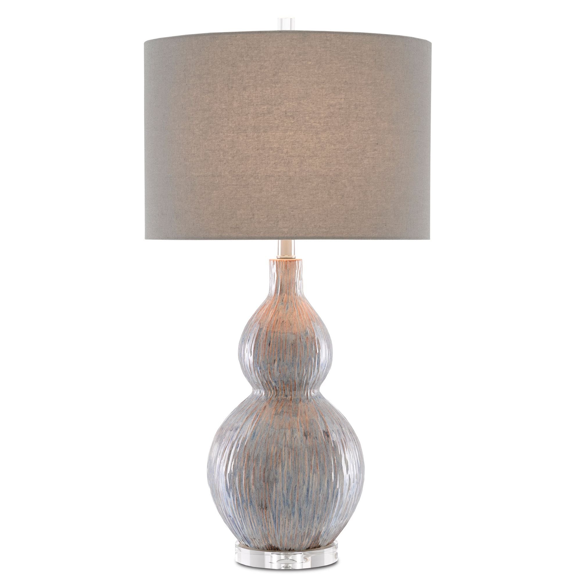 Idyll Table Lamp - Gray/Blue/Taupe/Clear