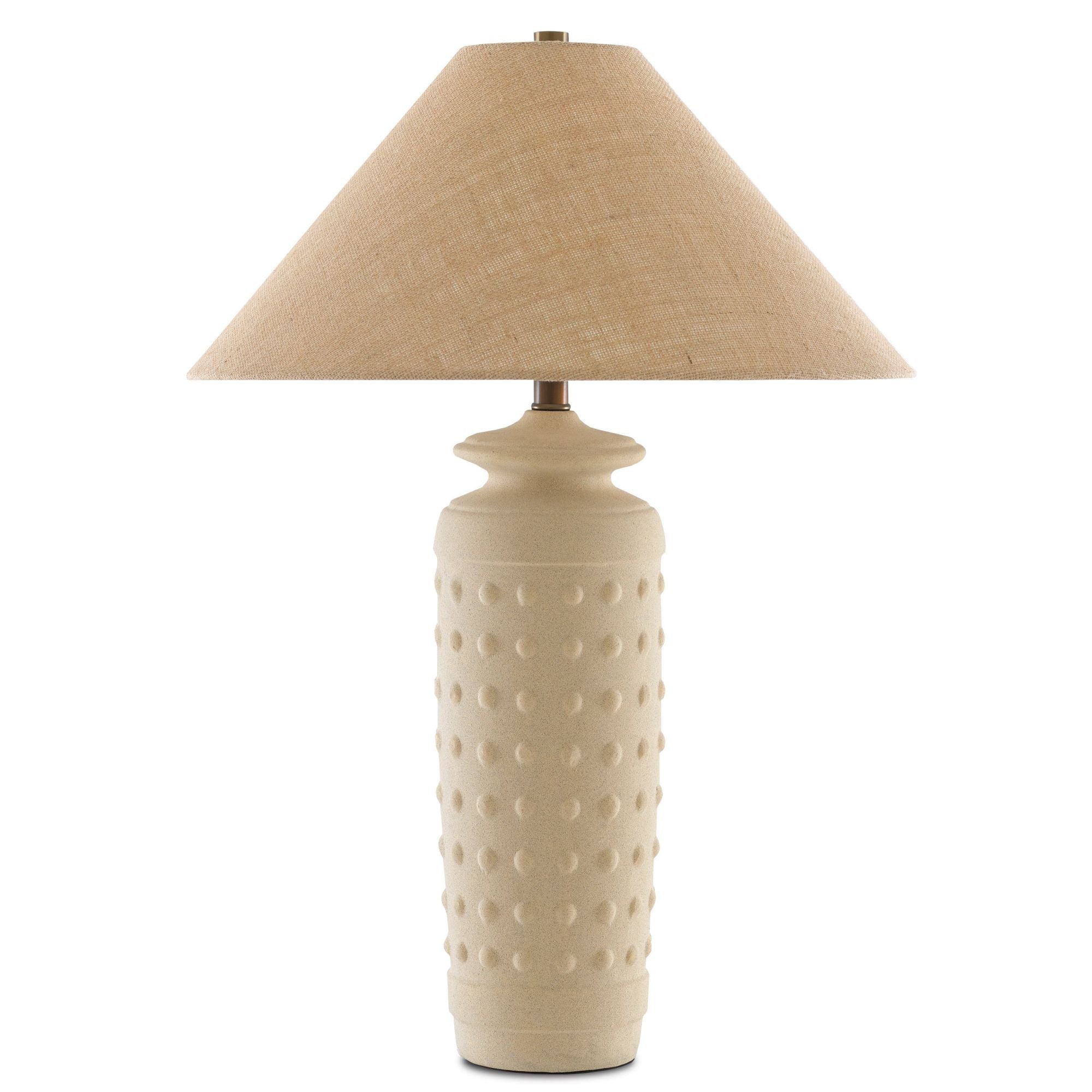 Sonoran Table Lamp - Sand/Brass
