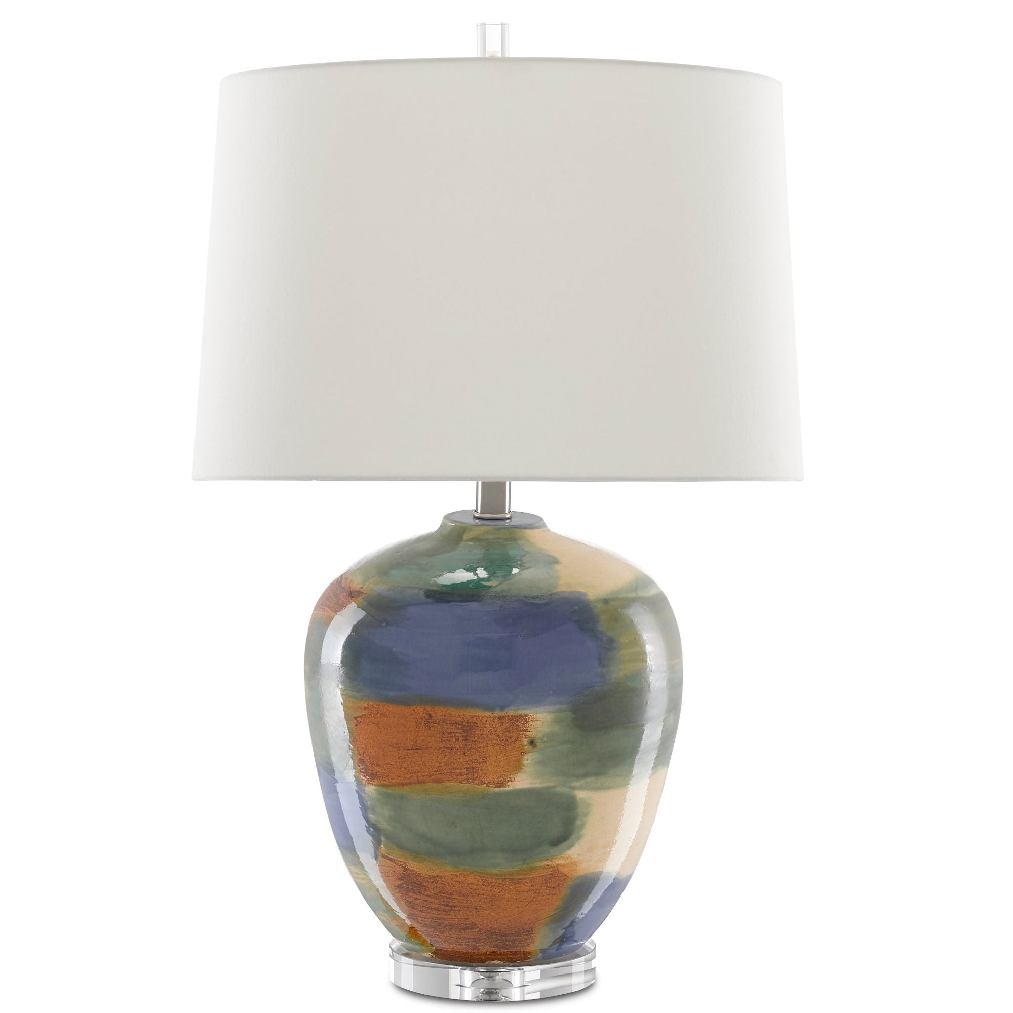 Rainbow Table Lamp - Blue/Green/Sand/Rust/Clear
