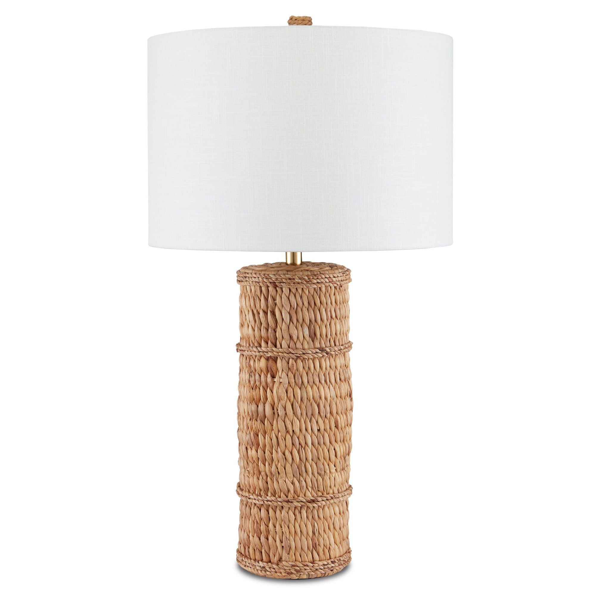 Azores Natural Table Lamp - Natural Water Hyacinth