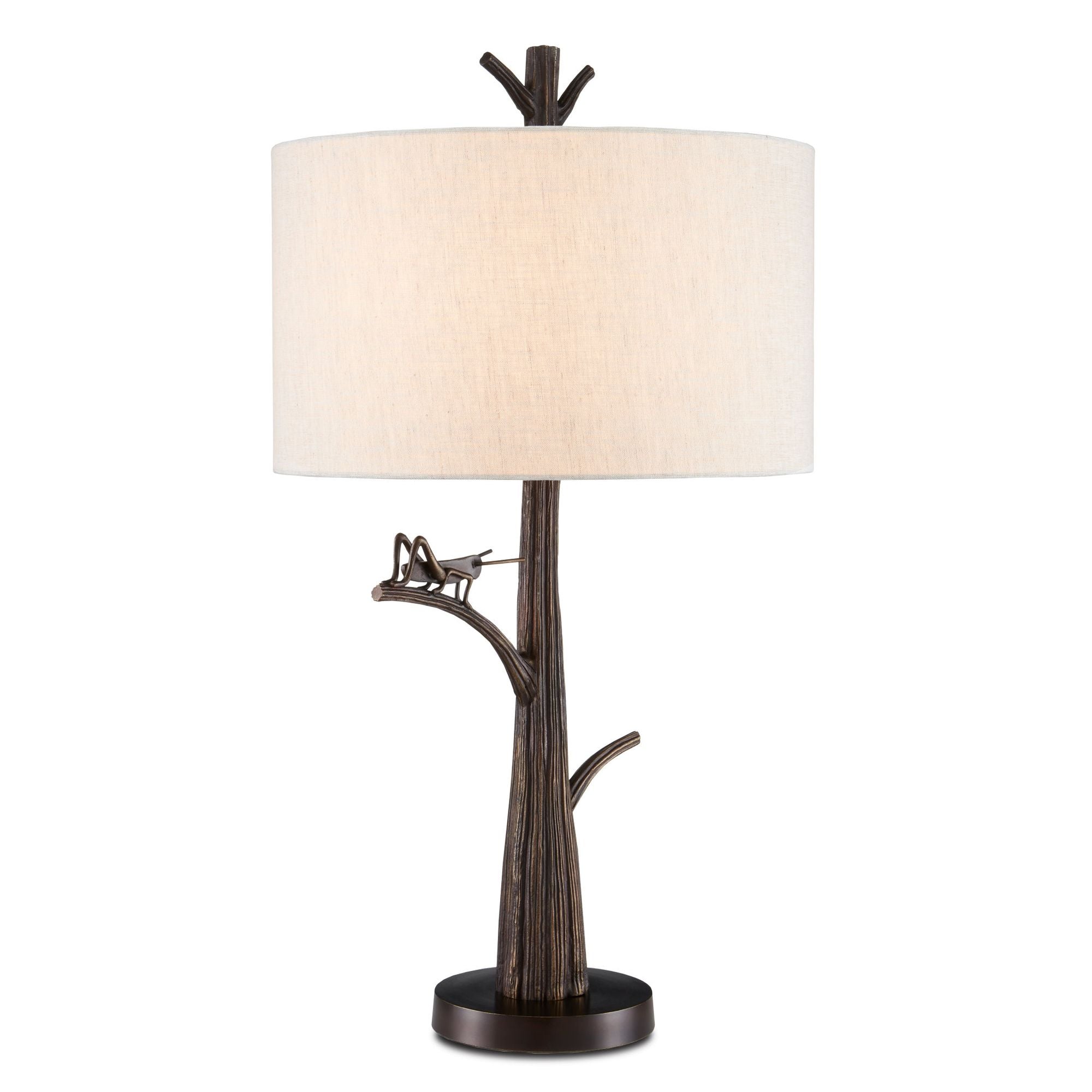 Grasshopper Bronze Table Lamp - Bronze