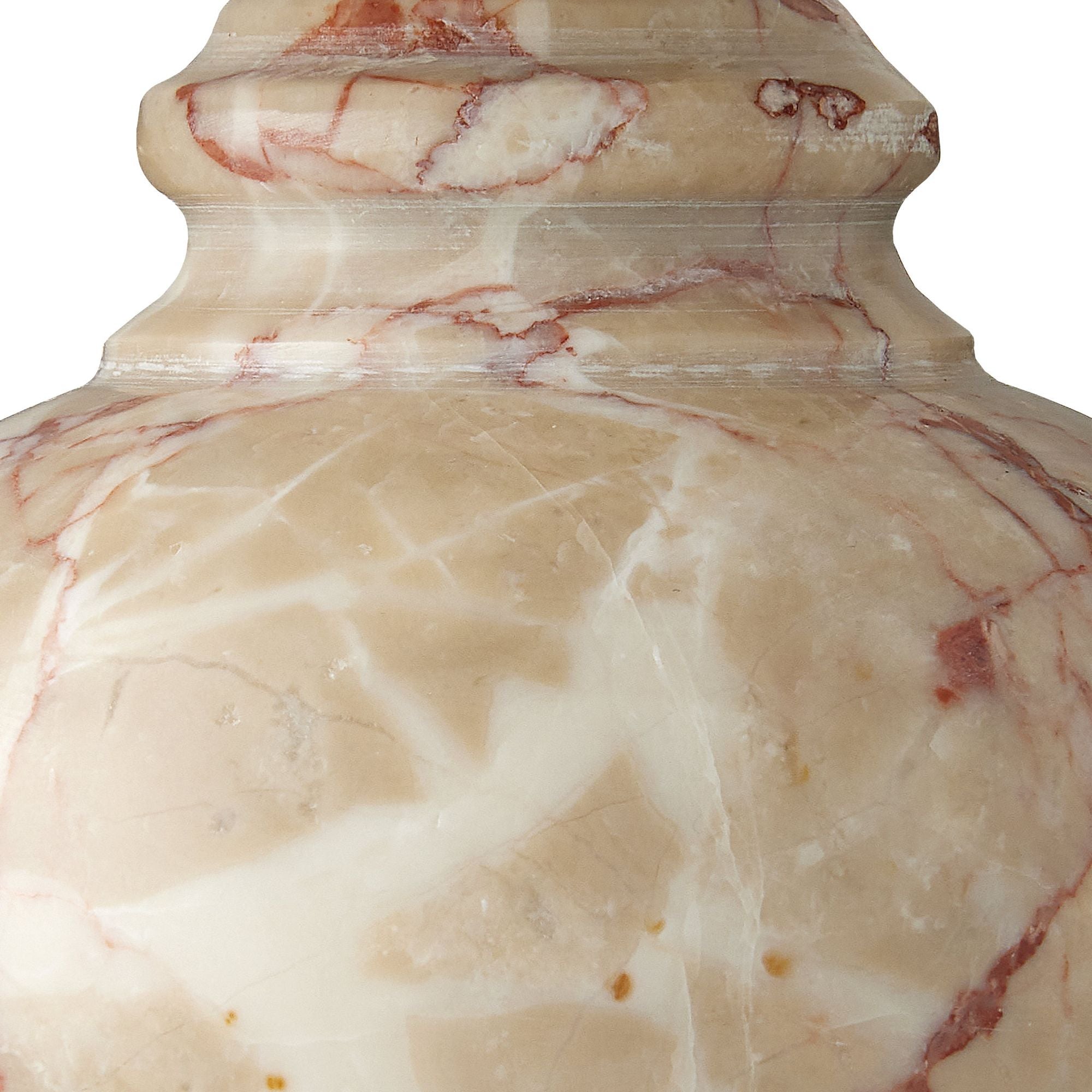 Piccolo Tan Mini Table Lamp - Pink