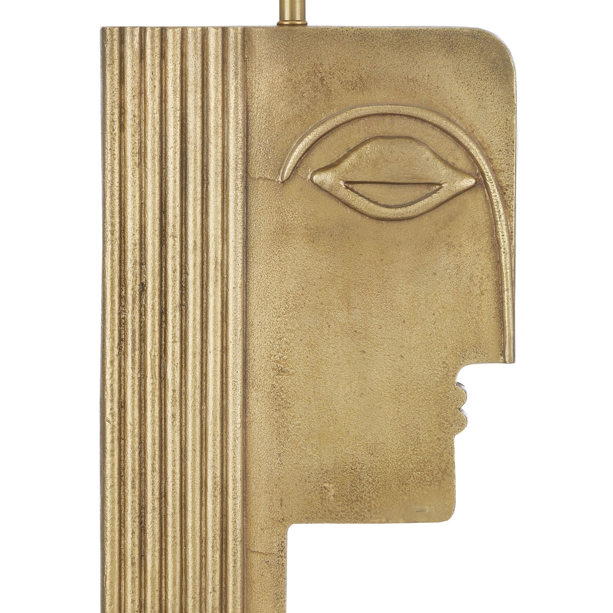 Thebes Brass Table Lamp - Antique Brass