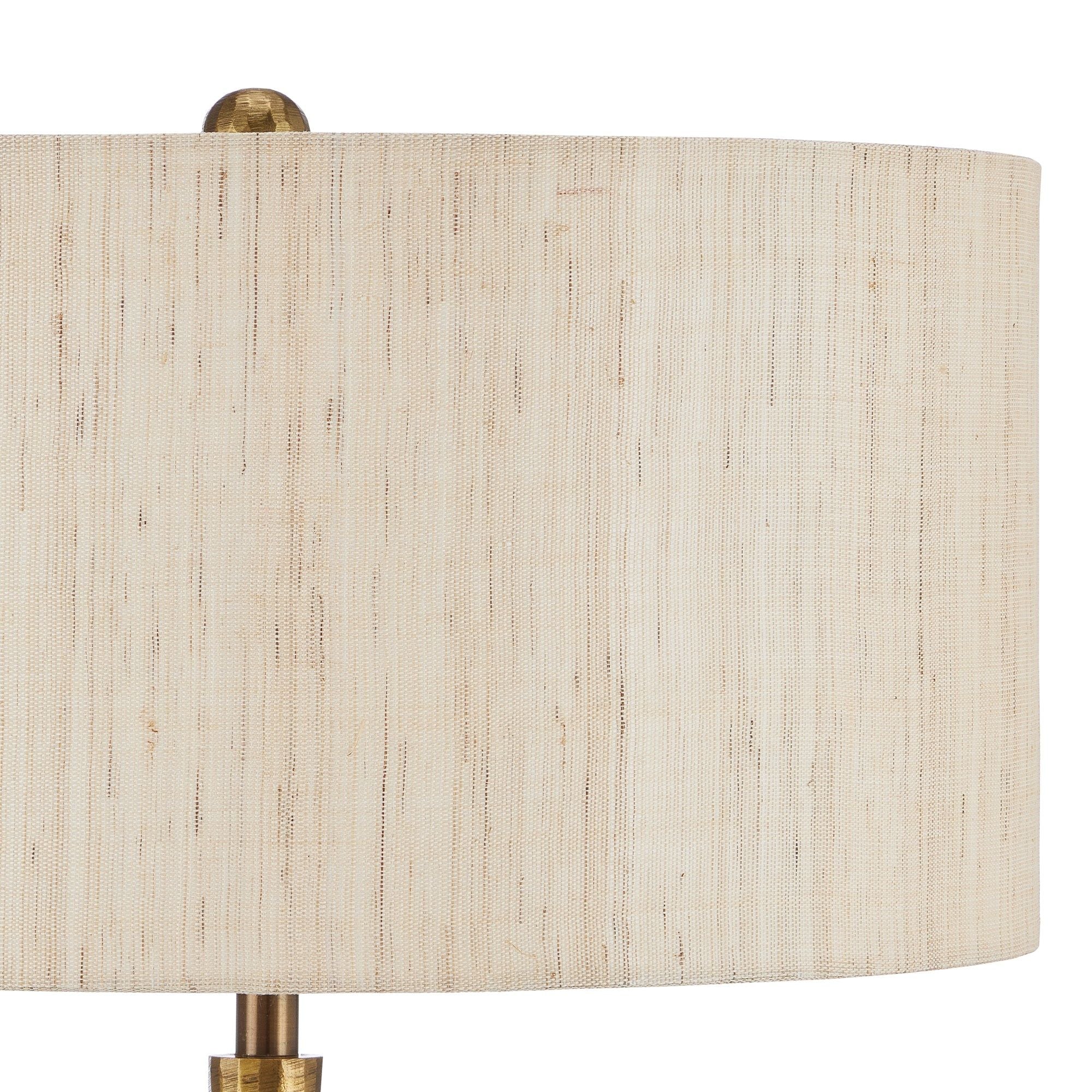 Cheenee Brass Table Lamp - Antique Brass