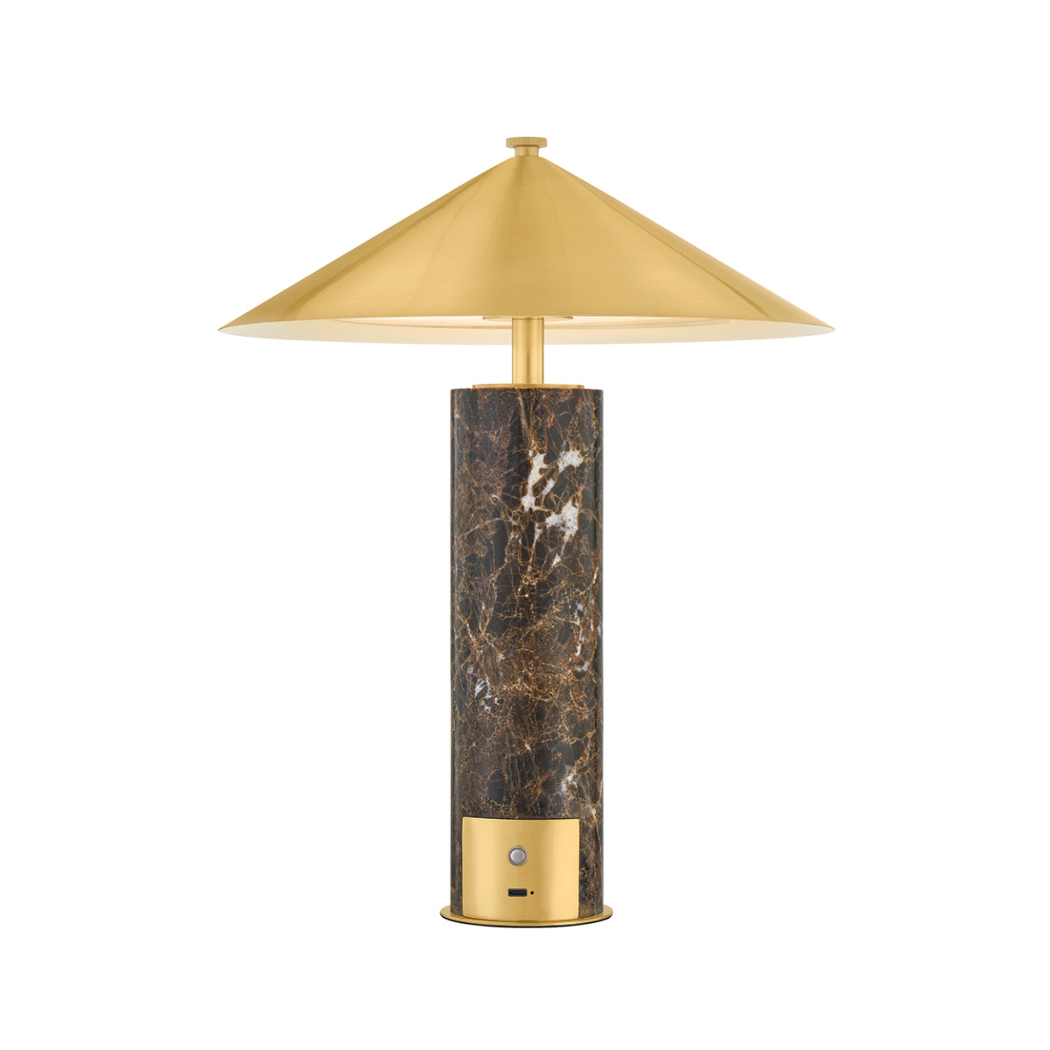 Harris 1-Light Wall Sconce in Aged Brass 6.75W x 4.75H