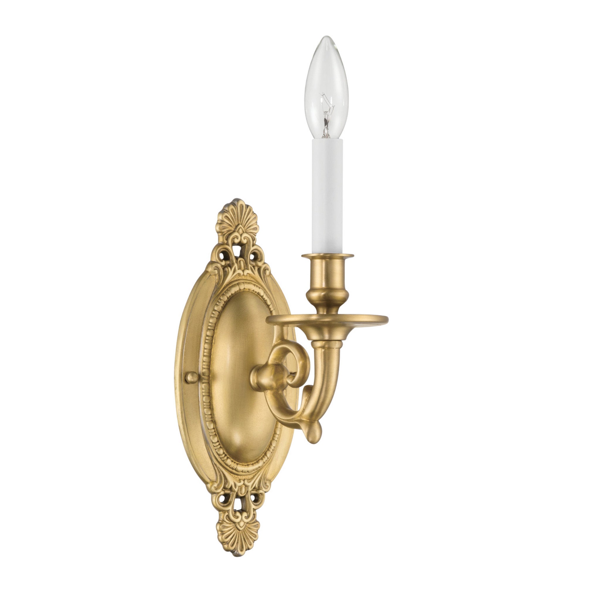 Milford 4.25'' Aged Brass Sconce Gold 4.25"W x 11.5"H x 6.25"D