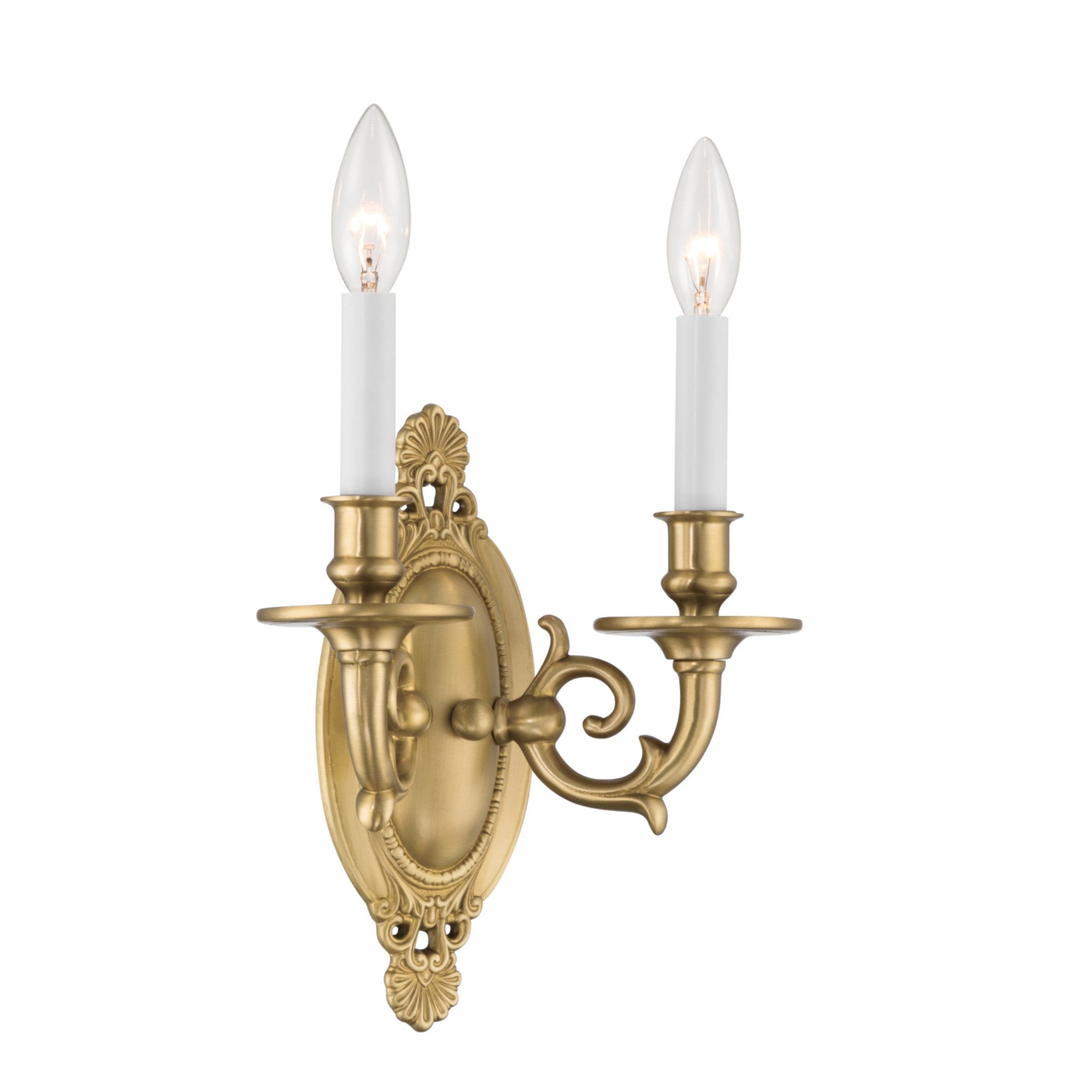 Milford 9.5'' Aged Brass Sconce Gold 9.5"W x 11.5"H x 5.25"D