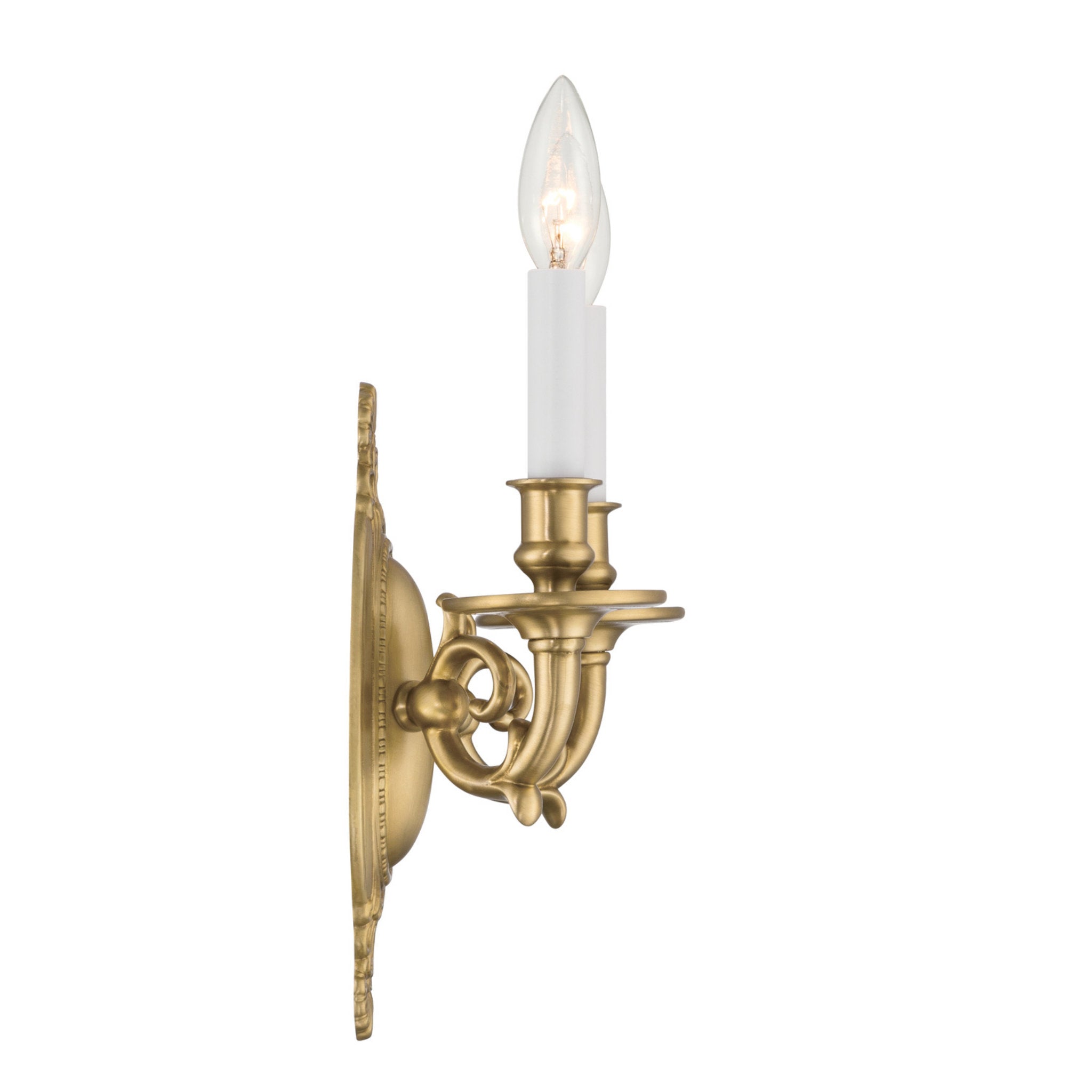 Milford 9.5'' Aged Brass Sconce Gold 9.5"W x 11.5"H x 5.25"D