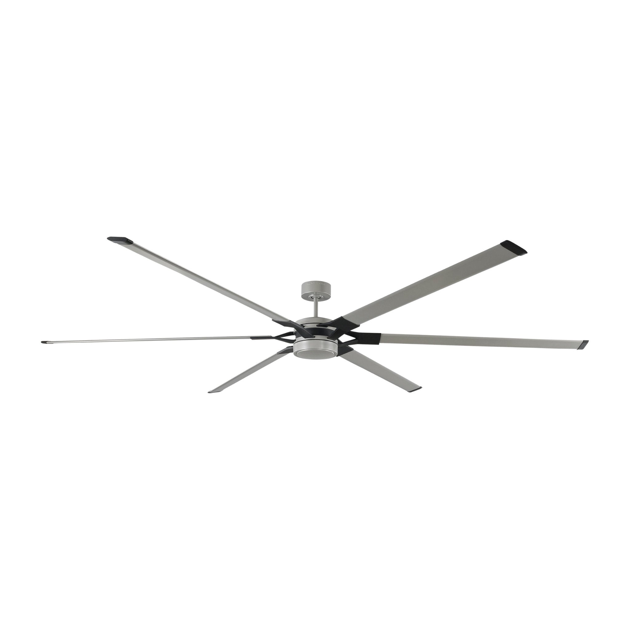 Sean Lavin Loft 96" LED Ceiling Fan in Painted Brushed Steel w/ Painted Brushed Steel Blade D:96'' H:13''