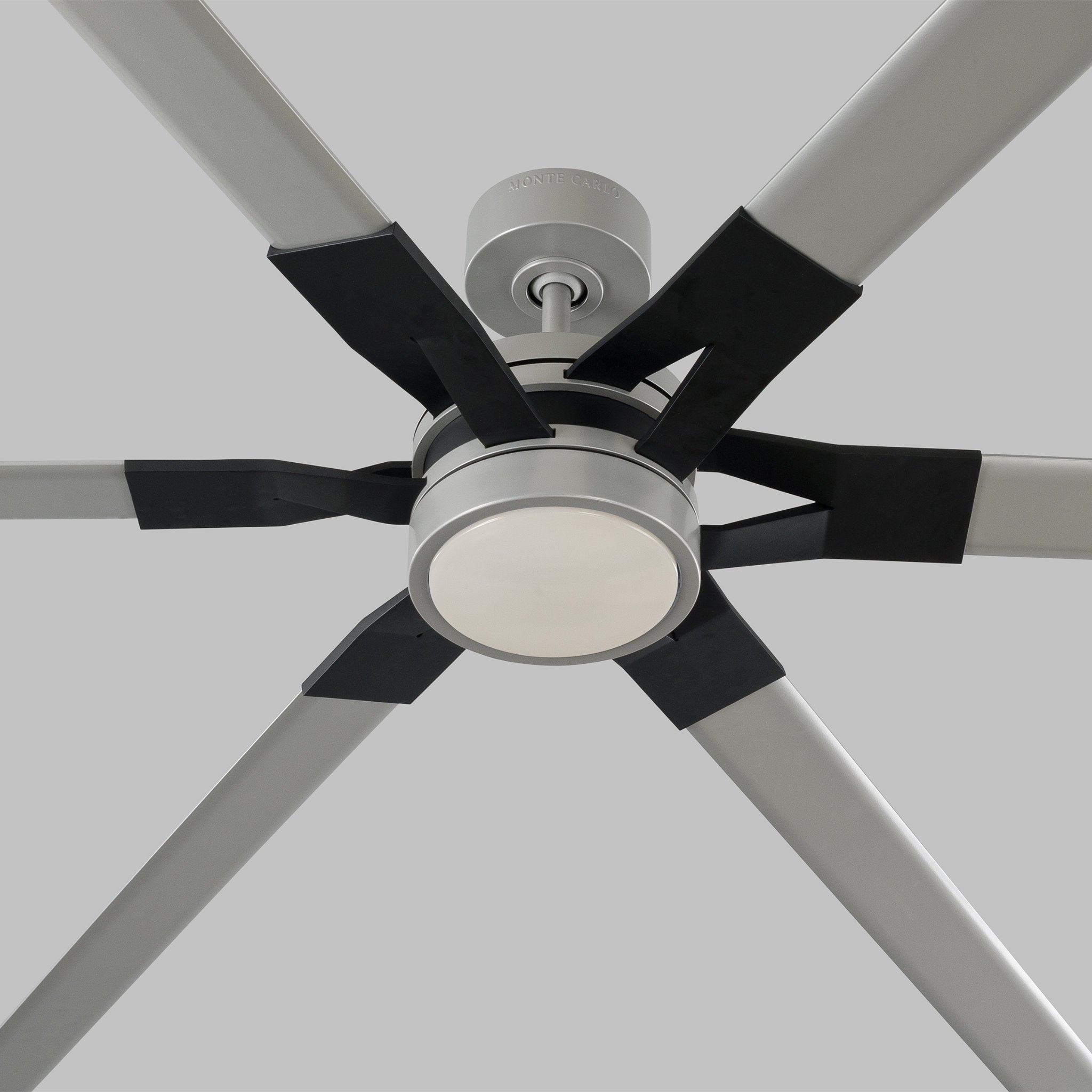 Sean Lavin Loft 96" LED Ceiling Fan in Painted Brushed Steel w/ Painted Brushed Steel Blade D:96'' H:13''