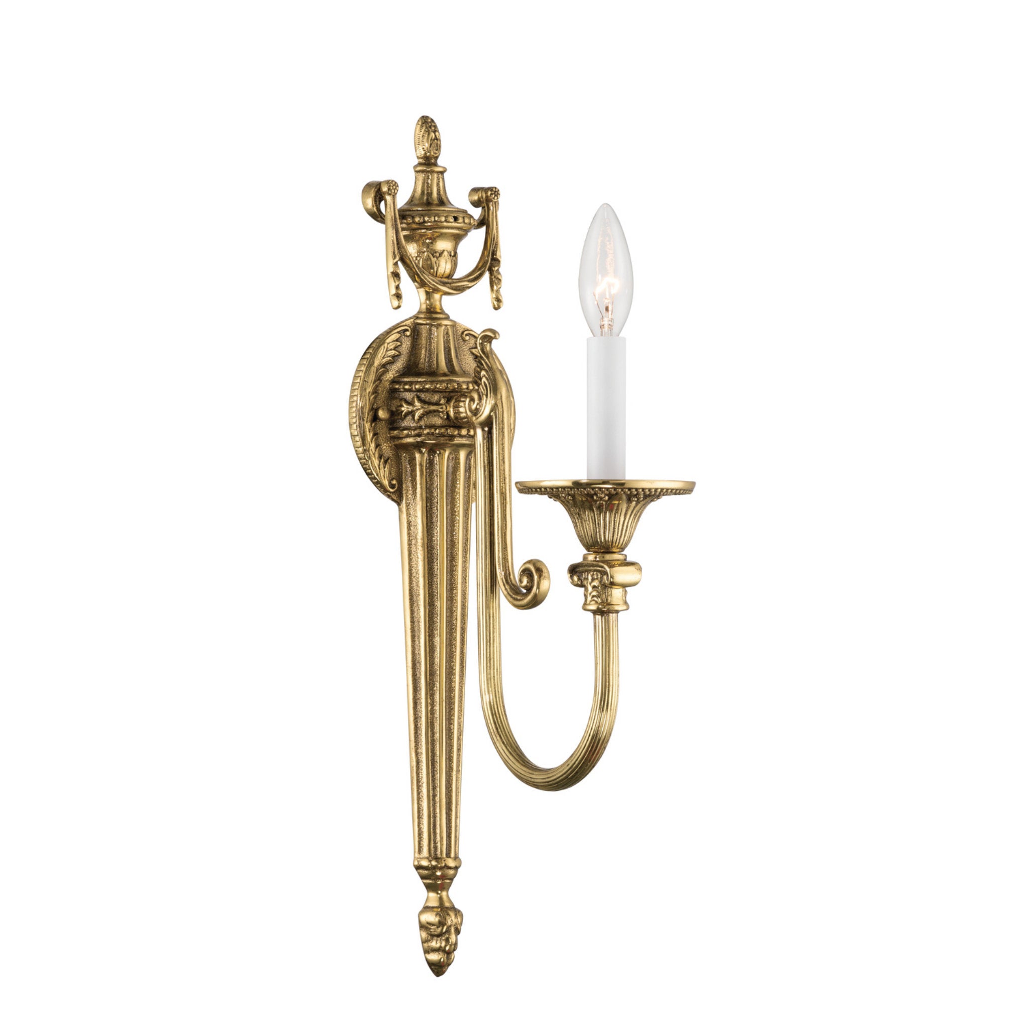 Langley 4.75'' Olde Brass Sconce Gold 4.75"W x 20"H x 9"D