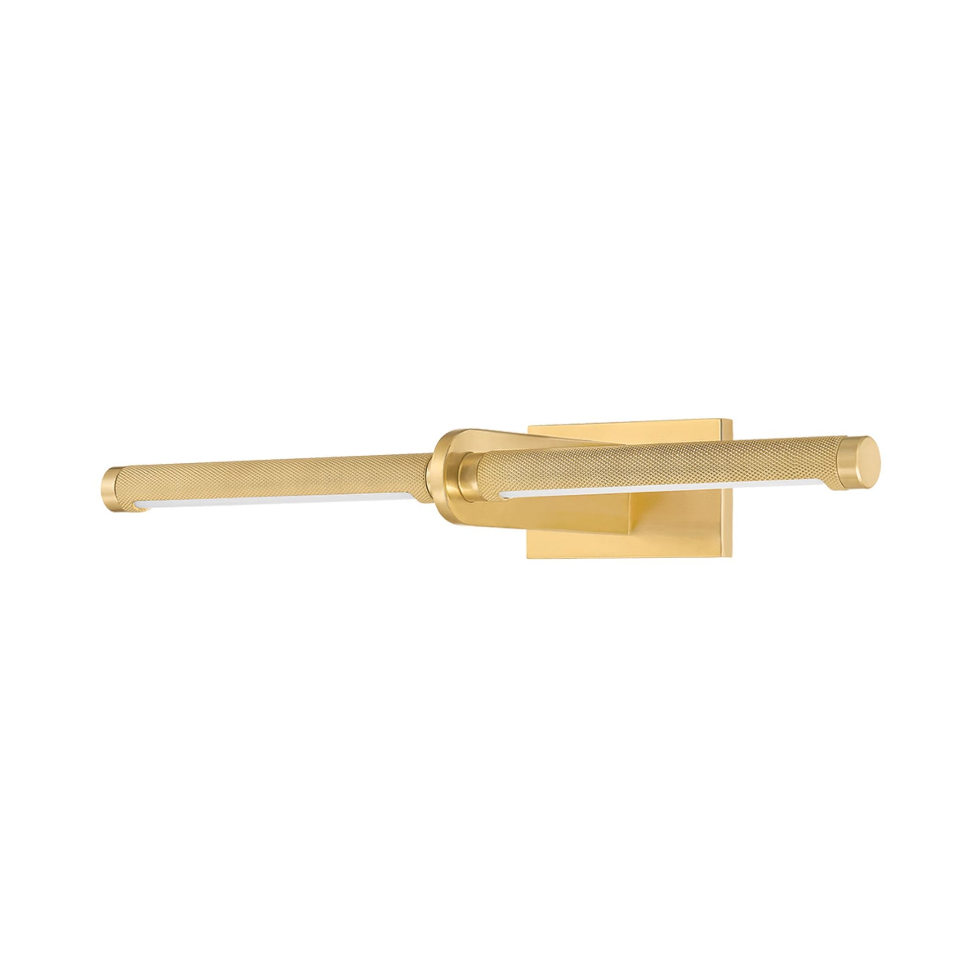Deptford 2-Light Picture Light in Aged Brass 18W x 3H