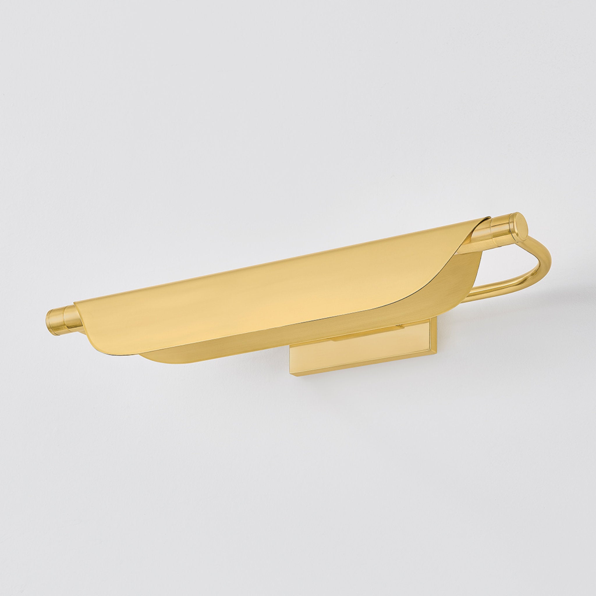 Tinwald 1-Light Picture Light in Aged Brass 19.25W x 3.75H