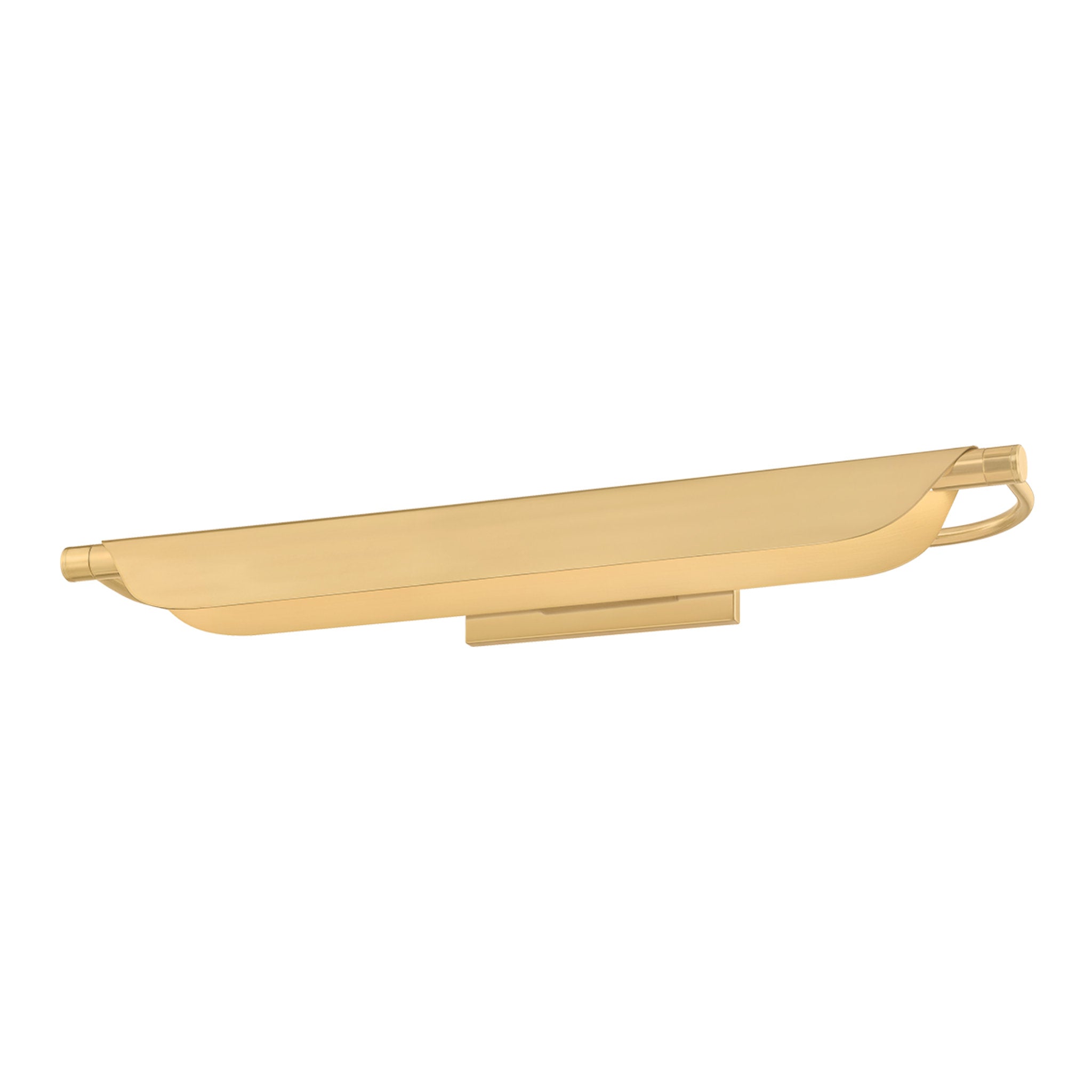 Tinwald 1-Light Picture Light in Aged Brass 27W x 3.75H