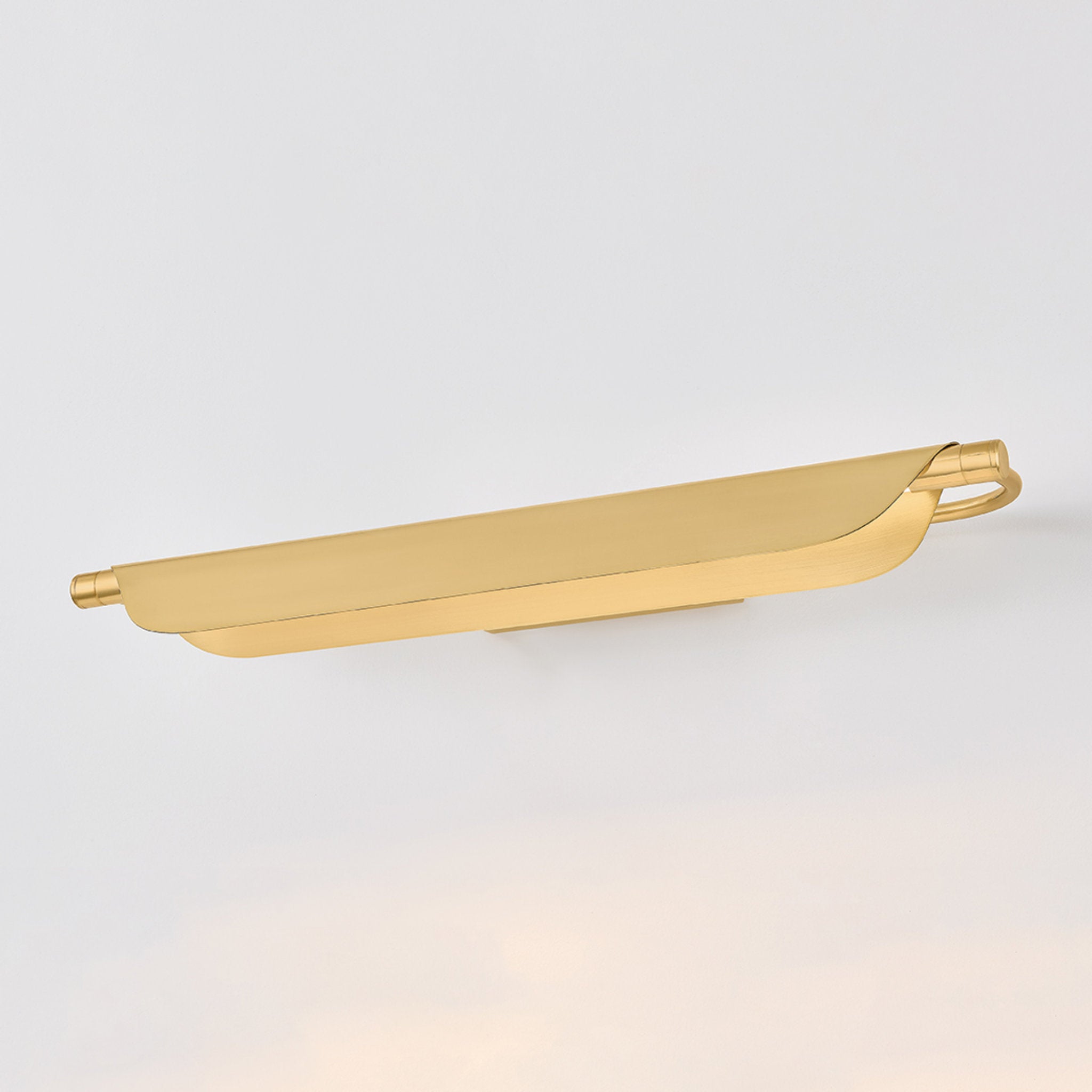 Tinwald 1-Light Picture Light in Aged Brass 27W x 3.75H
