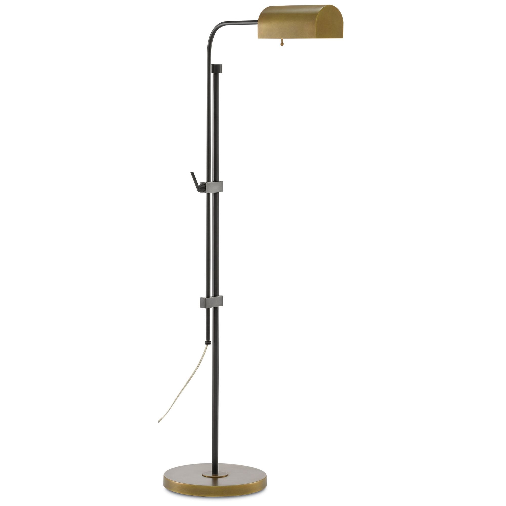 Hearst Bronze Floor Lamp - Oil Rubbed Bronze/Antique Brass