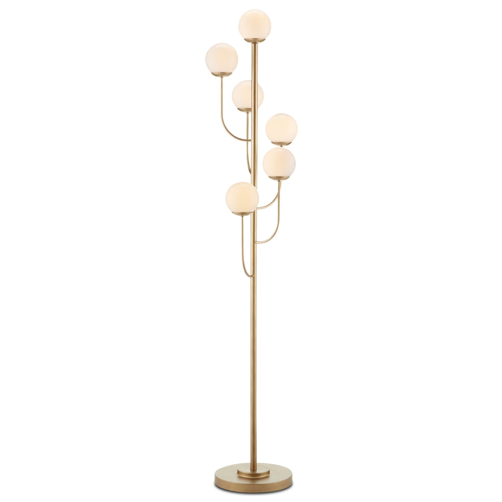 Farnsworth Brass Floor Lamp - Brass