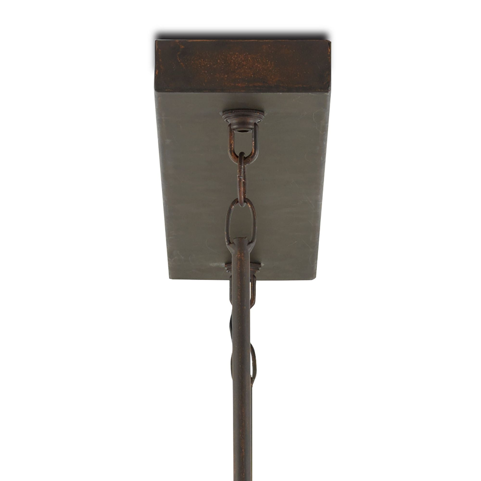 Middleton Bronze Rectangular Chandelier - Bronze Gold
