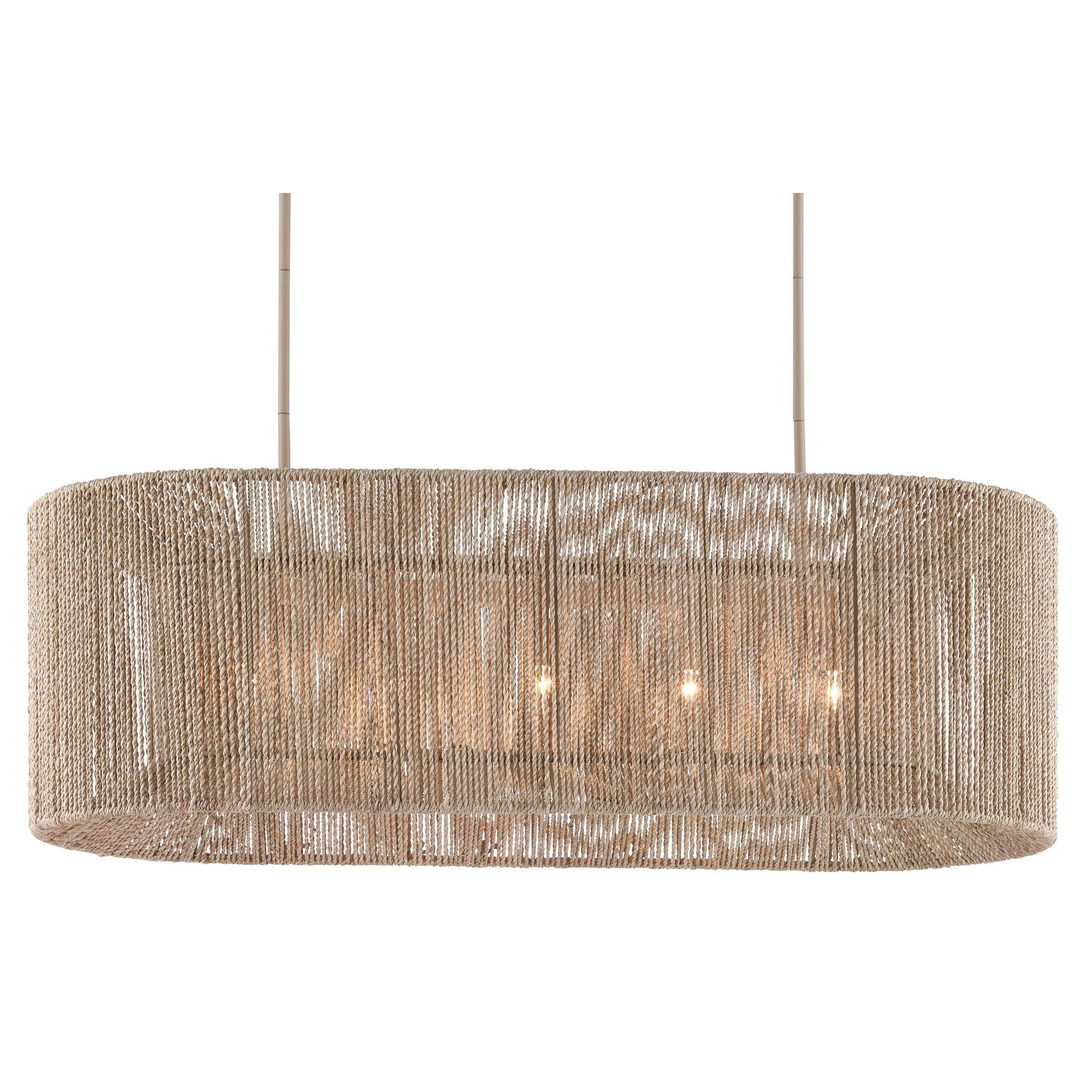 Mereworth Rope Chandelier - Natural Rope/Beige
