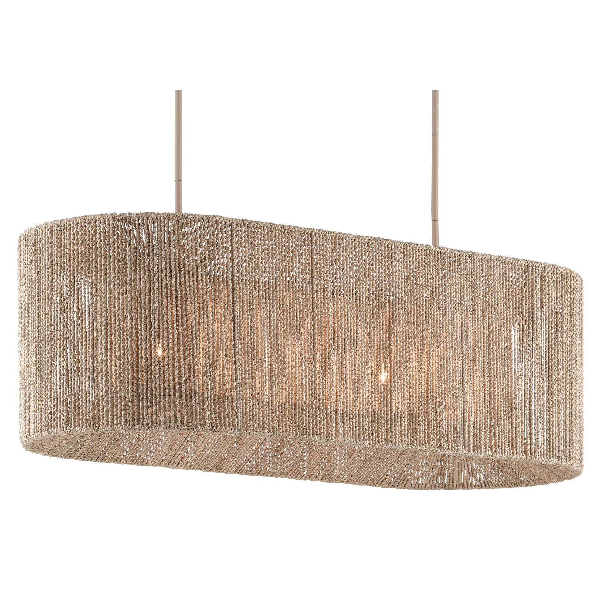 Mereworth Rope Chandelier - Natural Rope/Beige