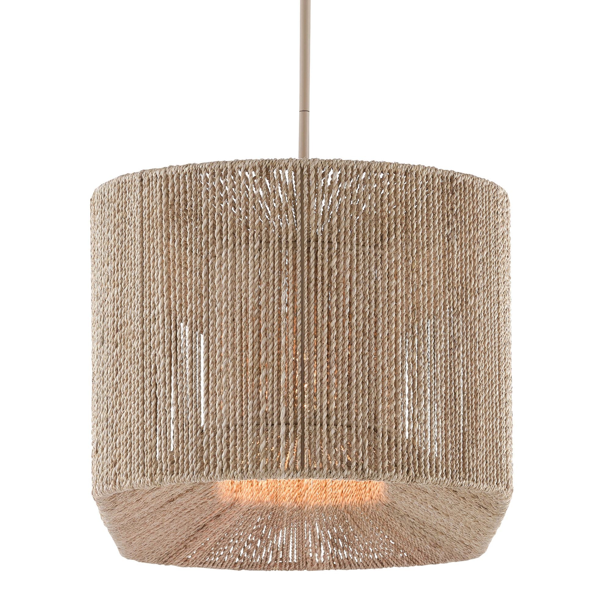Mereworth Rope Chandelier - Natural Rope/Beige