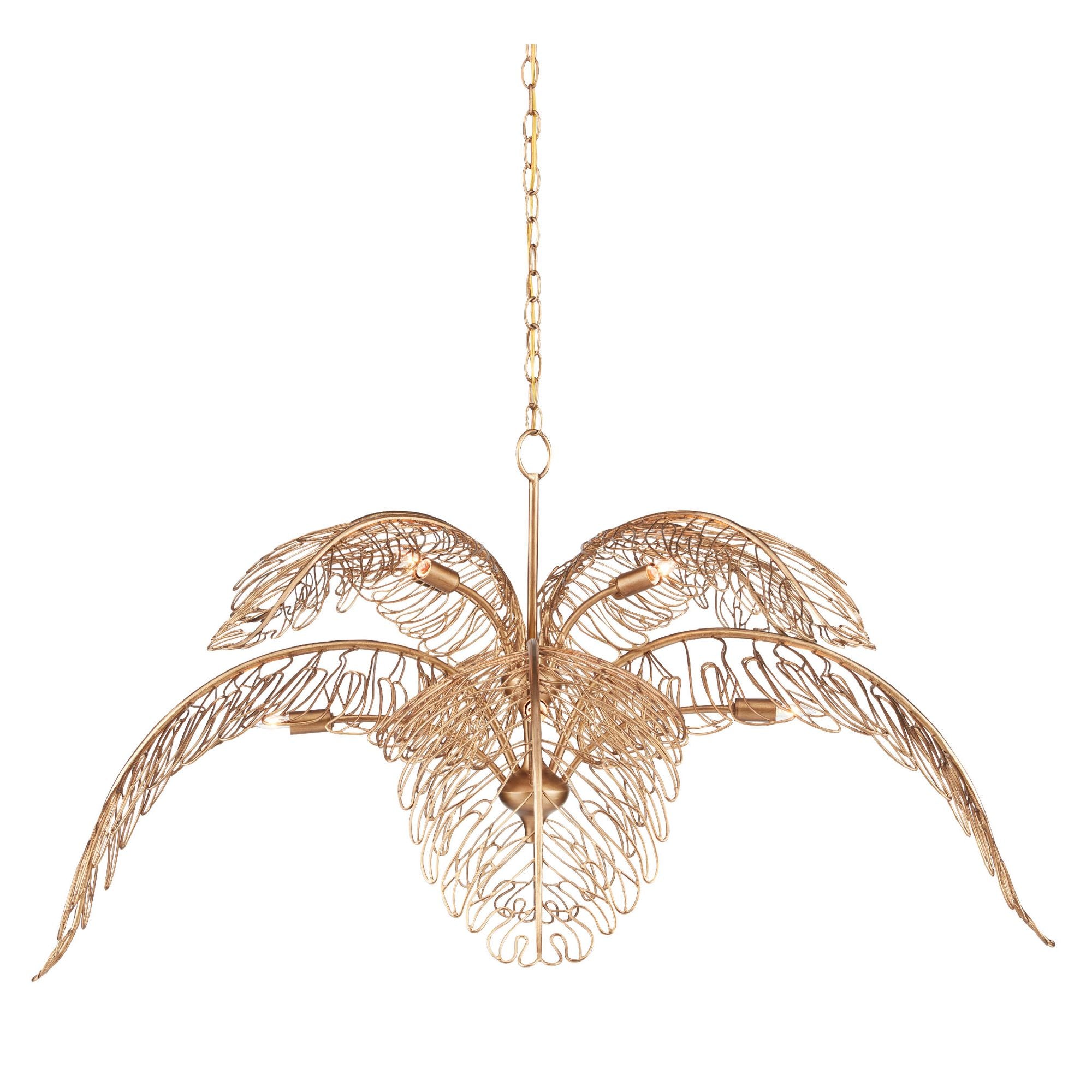 Taormina Brass Chandelier - Brass