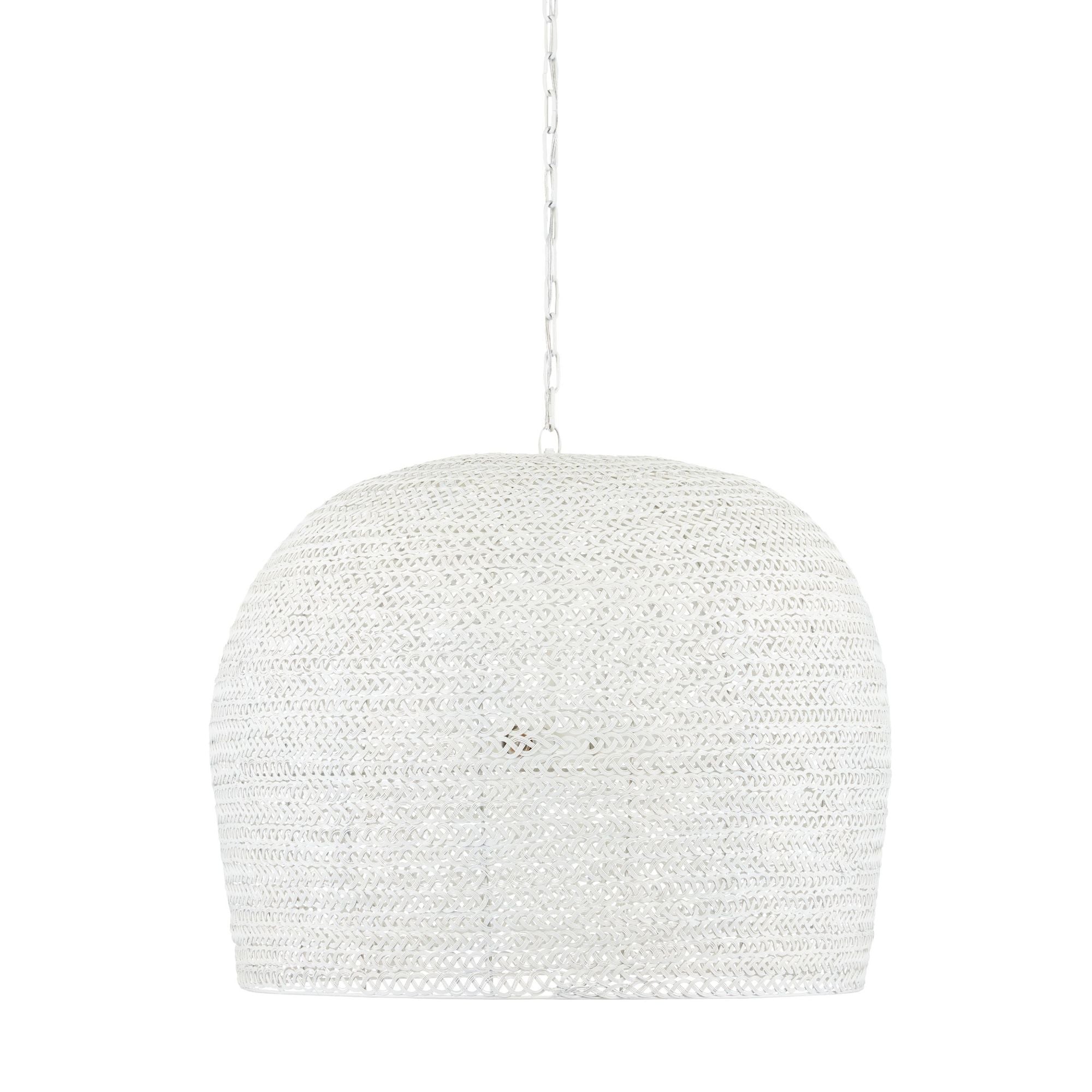 Piero Large White Chandelier - White