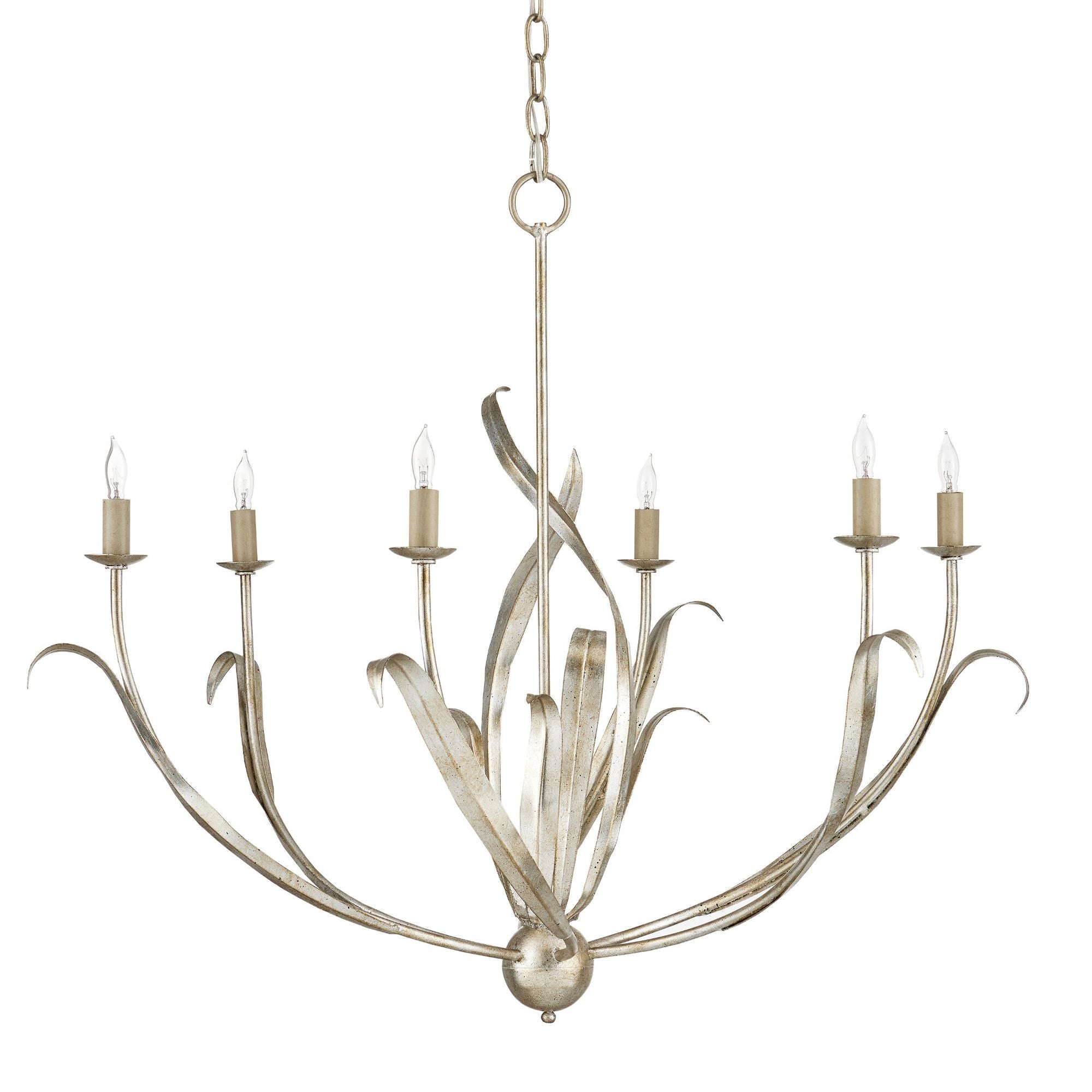 Menefee Silver Chandelier - Silver Granello