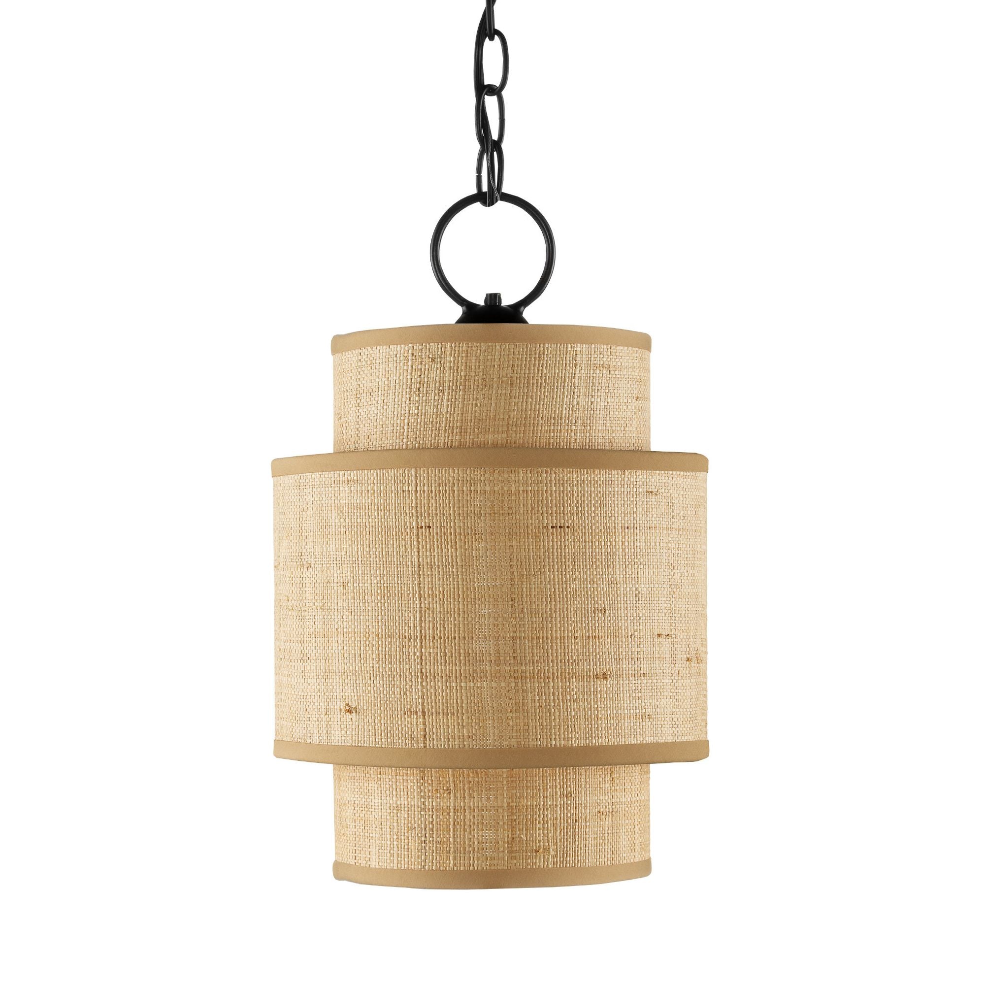 Mathias Natural Pendant - Natural/Satin Black