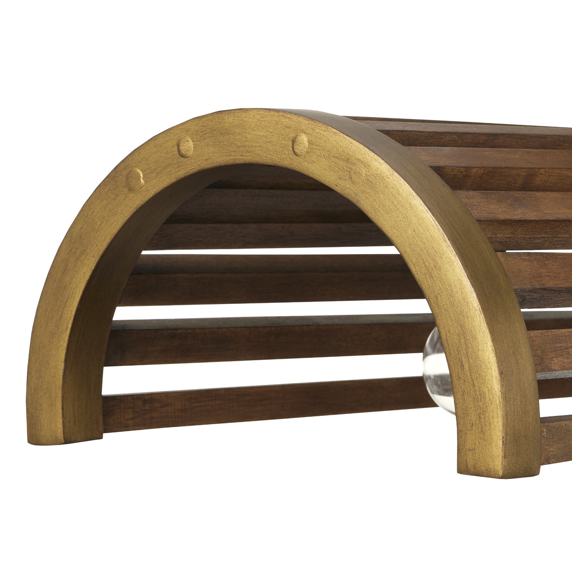 Woodbine Chestnut Rectangular Chandelier - Chestnut/Brass