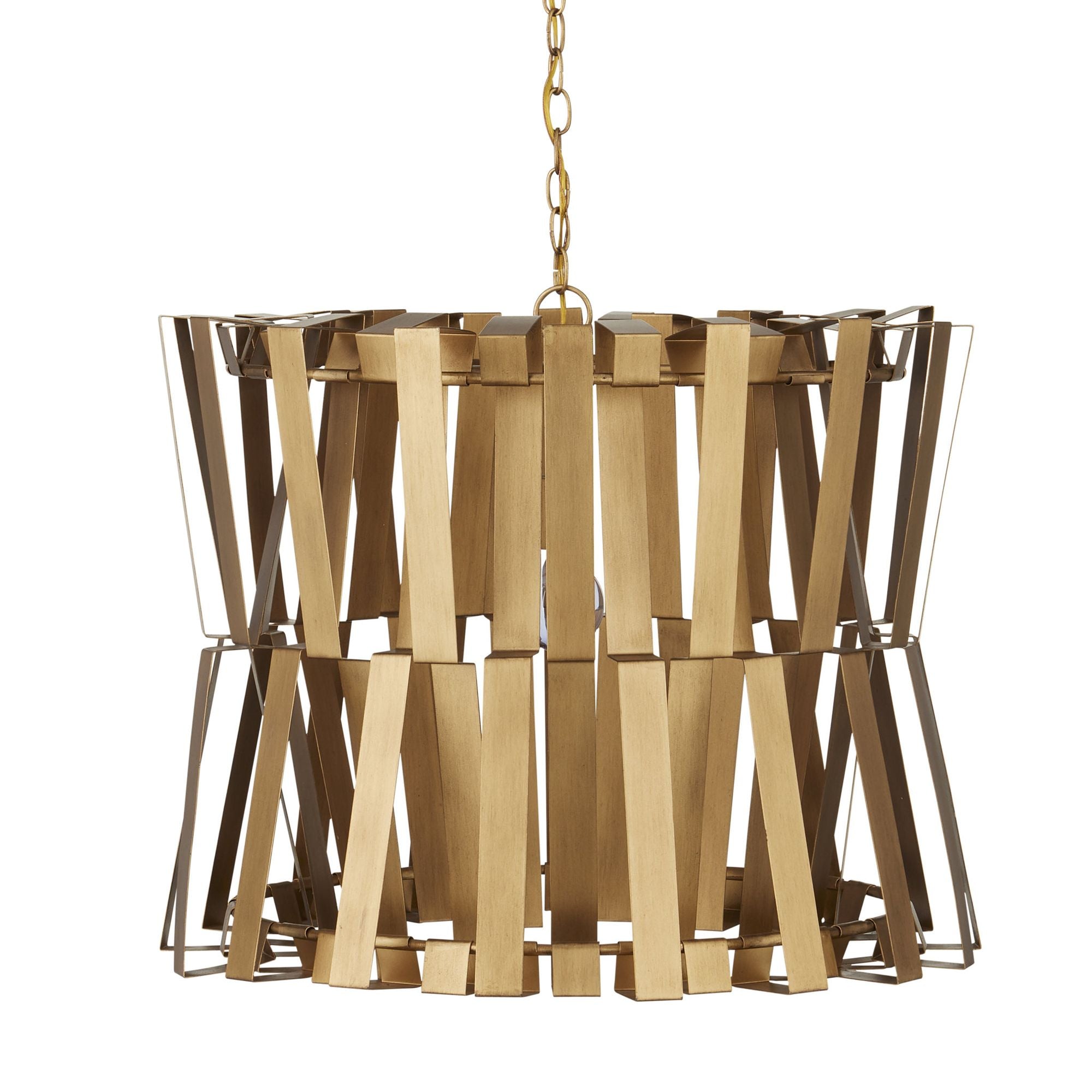 Chaconne Brass Chandelier - Brass