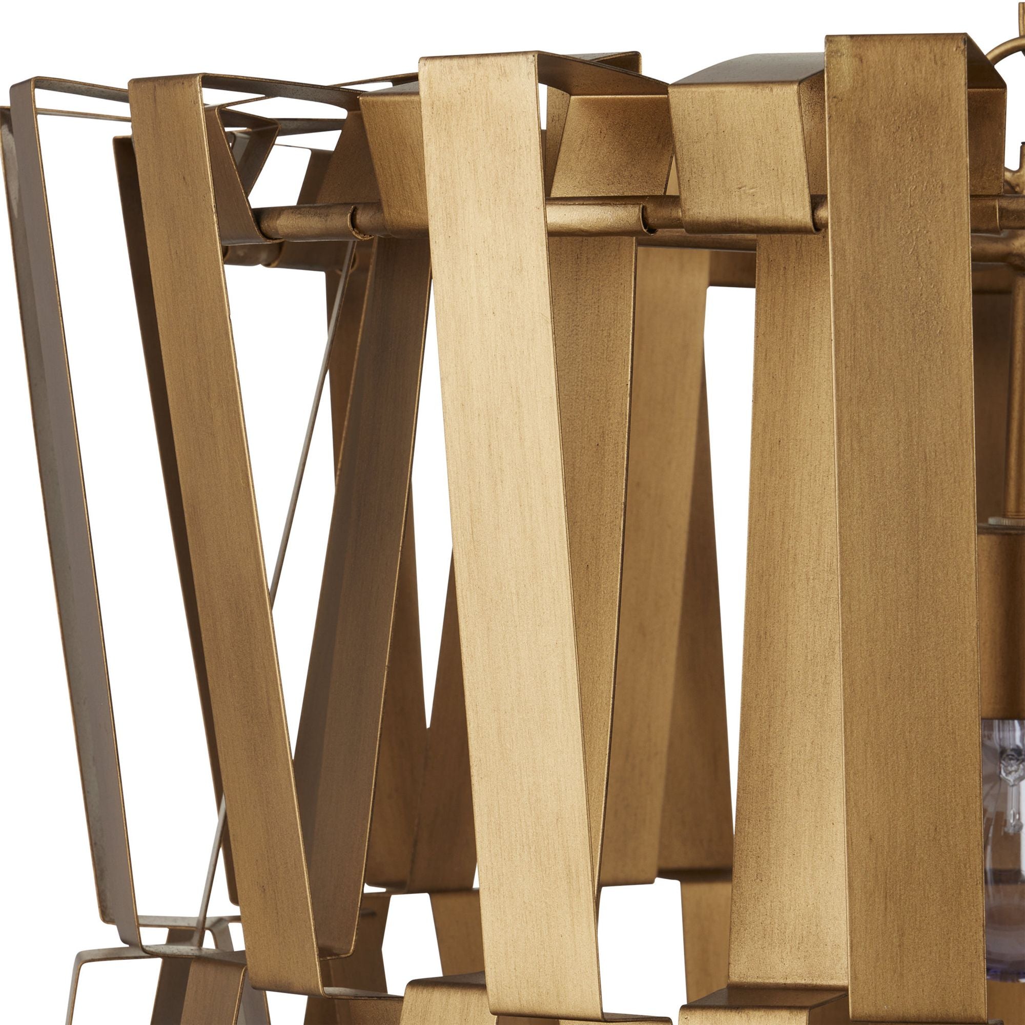 Chaconne Brass Chandelier - Brass