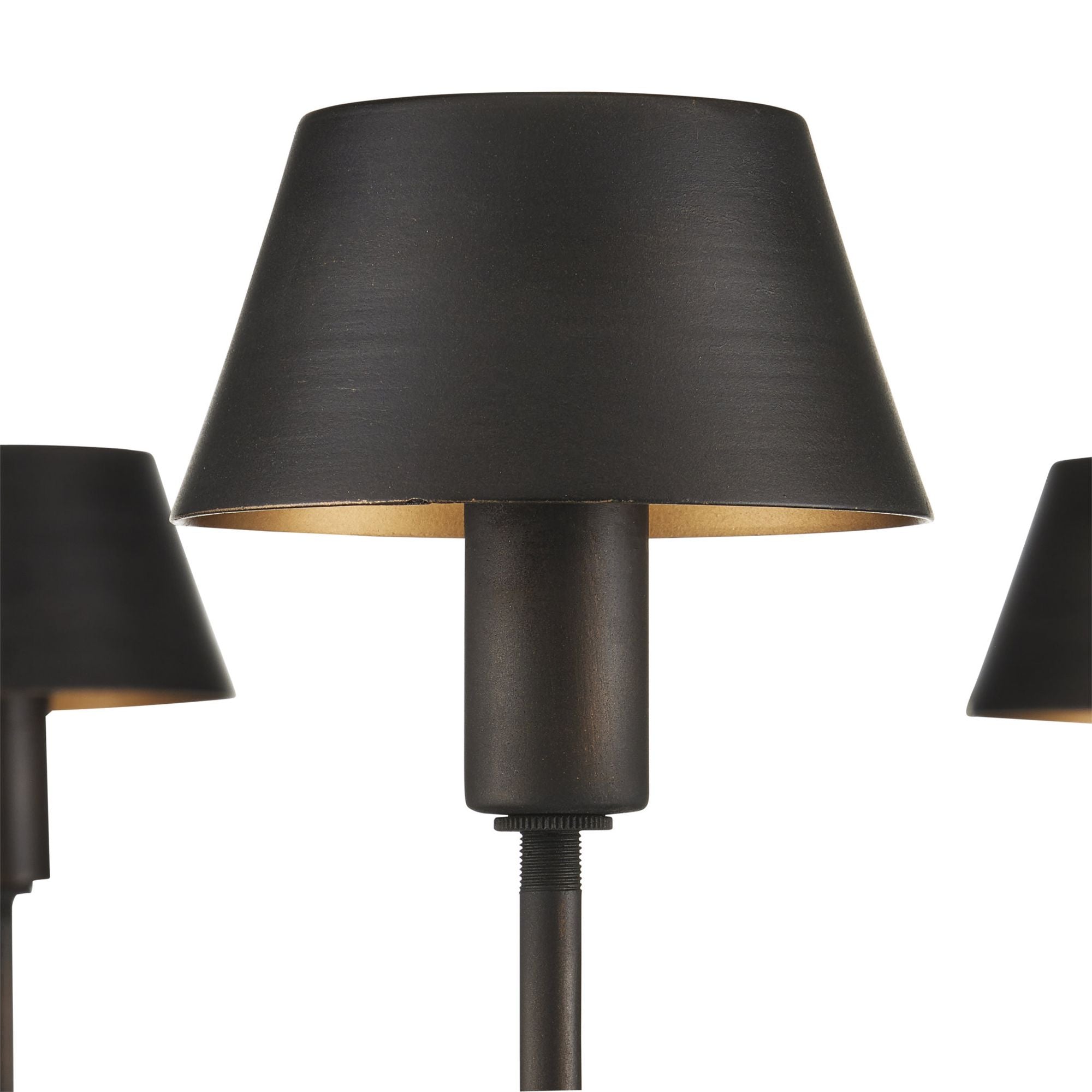 Coterie Bronze Chandelier - Bronze/Gold