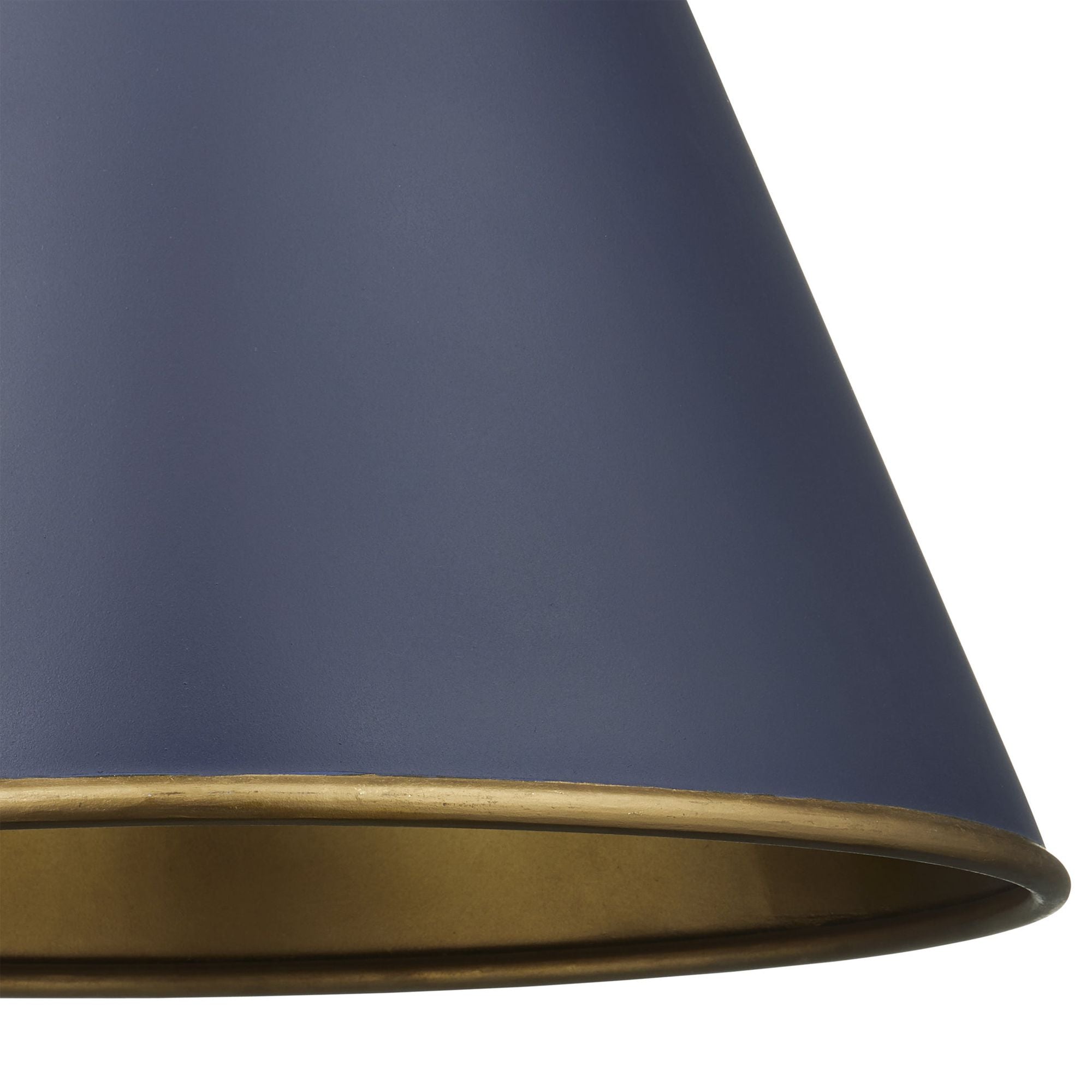 Pierrepont Large Blue Pendant - Hiroshi Dark Blue/Contemporary Gold Leaf/Gold