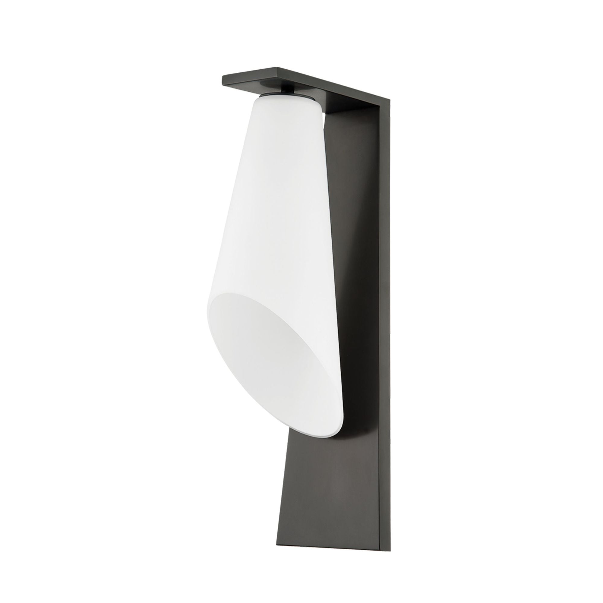 Andros 1-Light Wall Sconce in Old Bronze 5W x 16.25H
