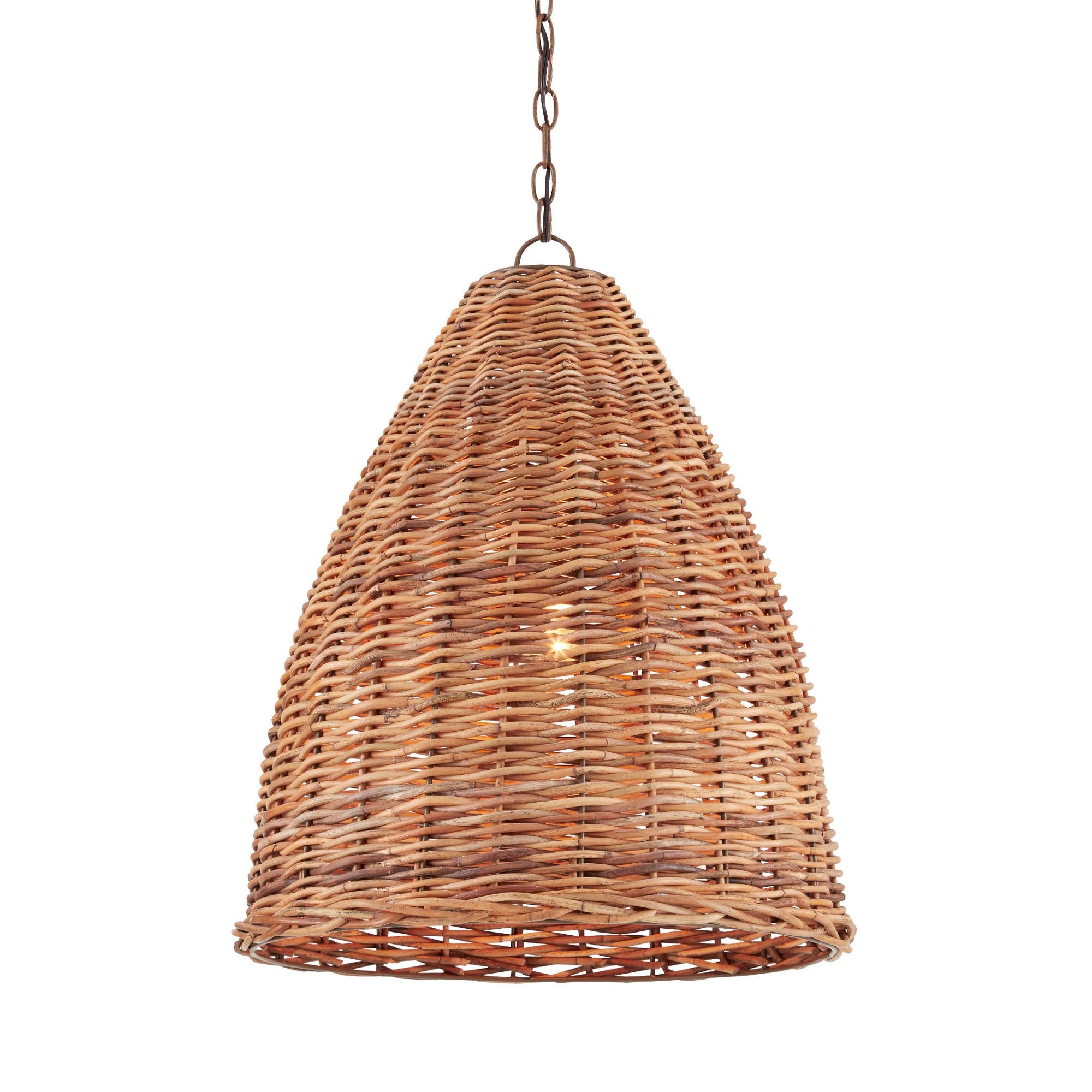 Basket Natural Pendant - Natural