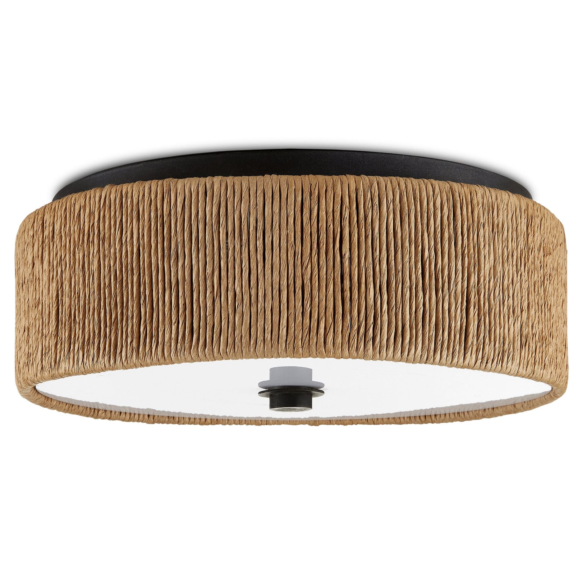 Brownell Flush Mount - Blacksmith/Natural